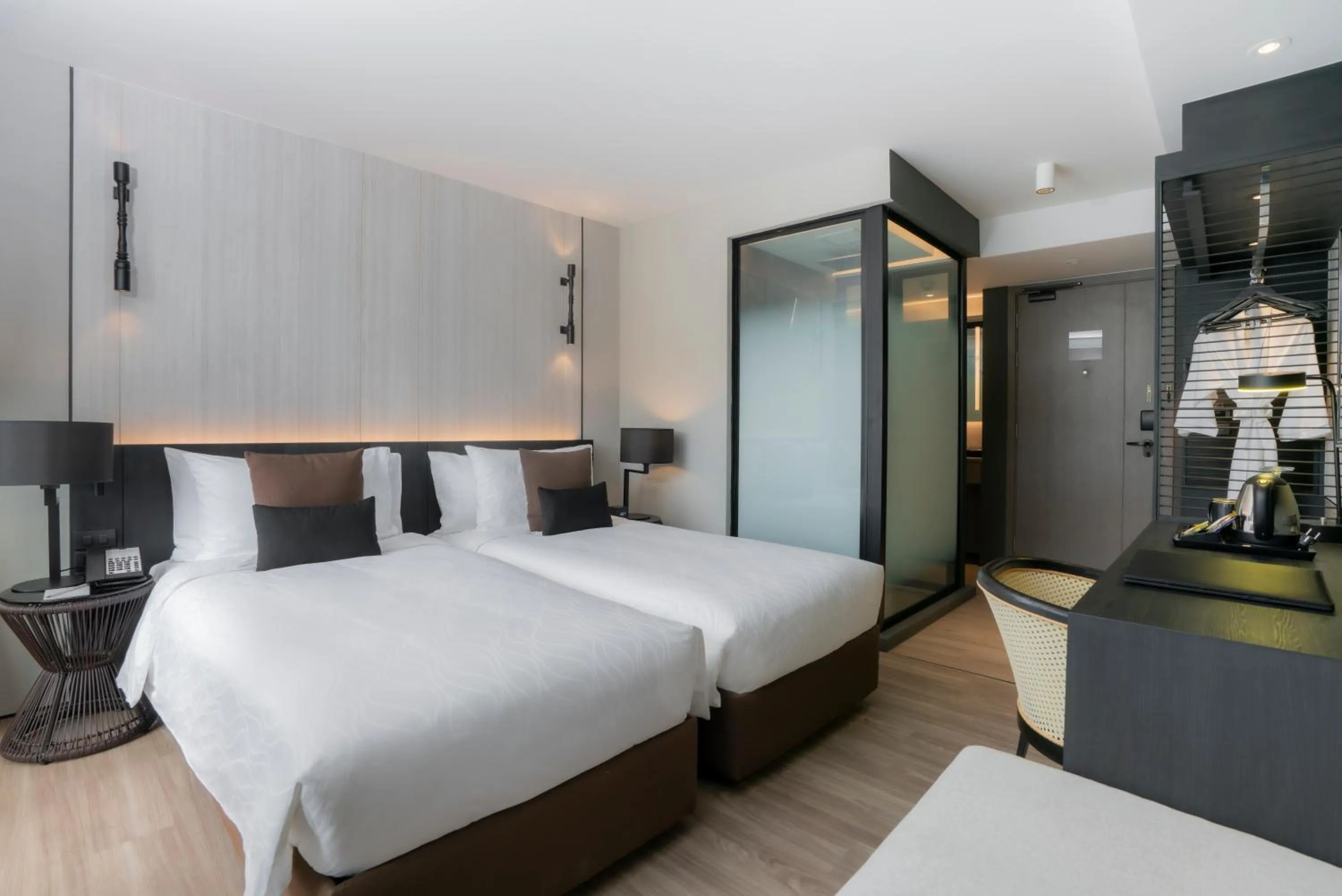 Bedroom, Bed in Bayphere Hotel Pattaya JC