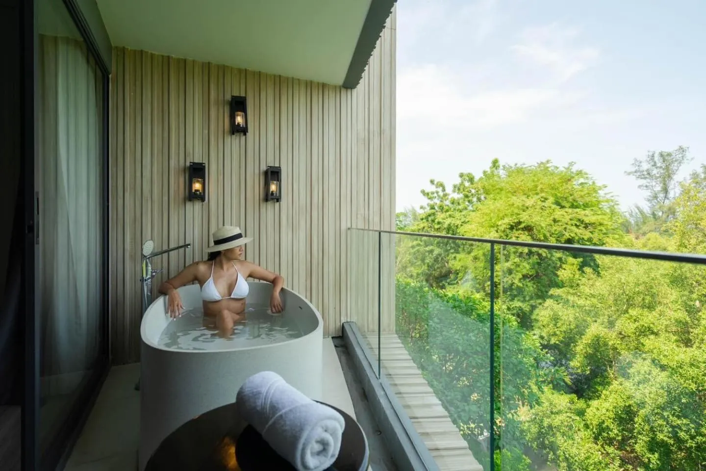 Garden view in Bayphere Hotel Pattaya JC