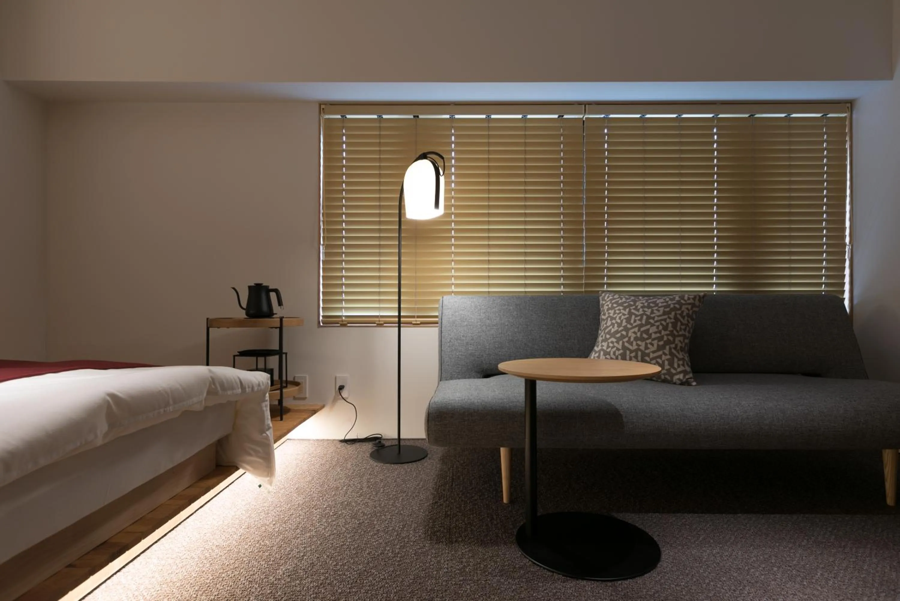 Photo of the whole room, Bed in Design Hotel Kyoto Fuyacho