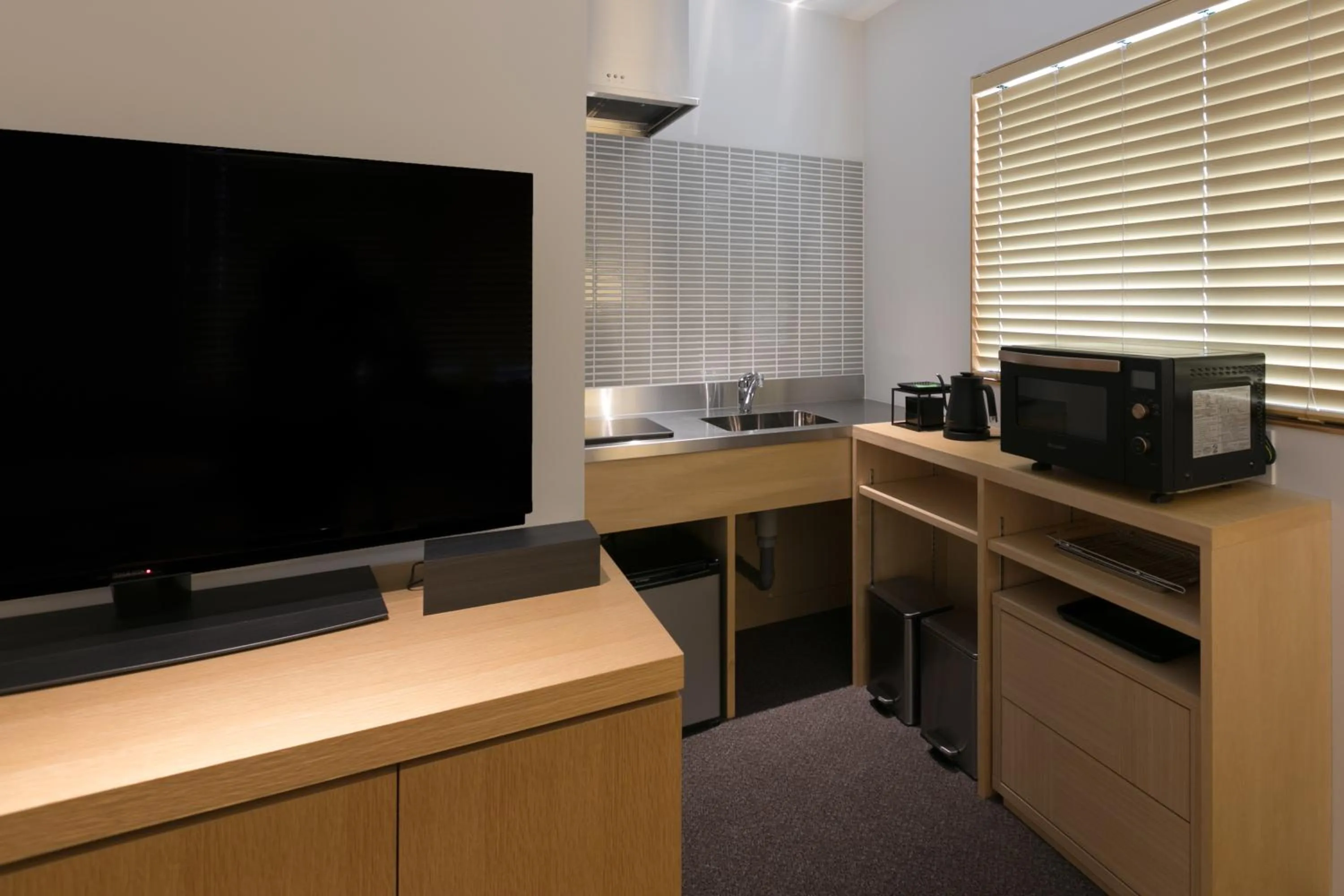 Kitchen or kitchenette in Design Hotel Kyoto Fuyacho