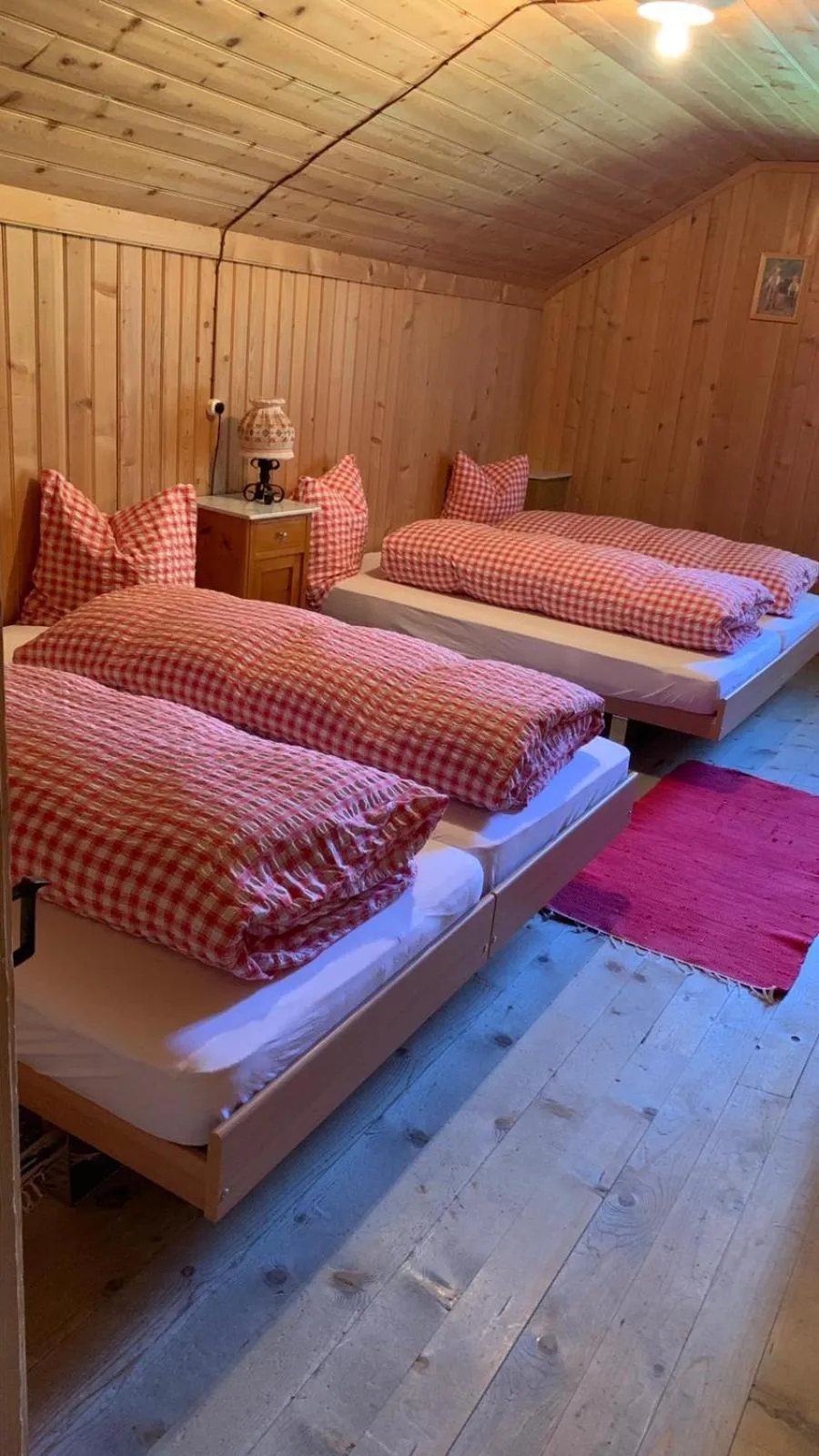 Bed in Berghaus Iffigenalp