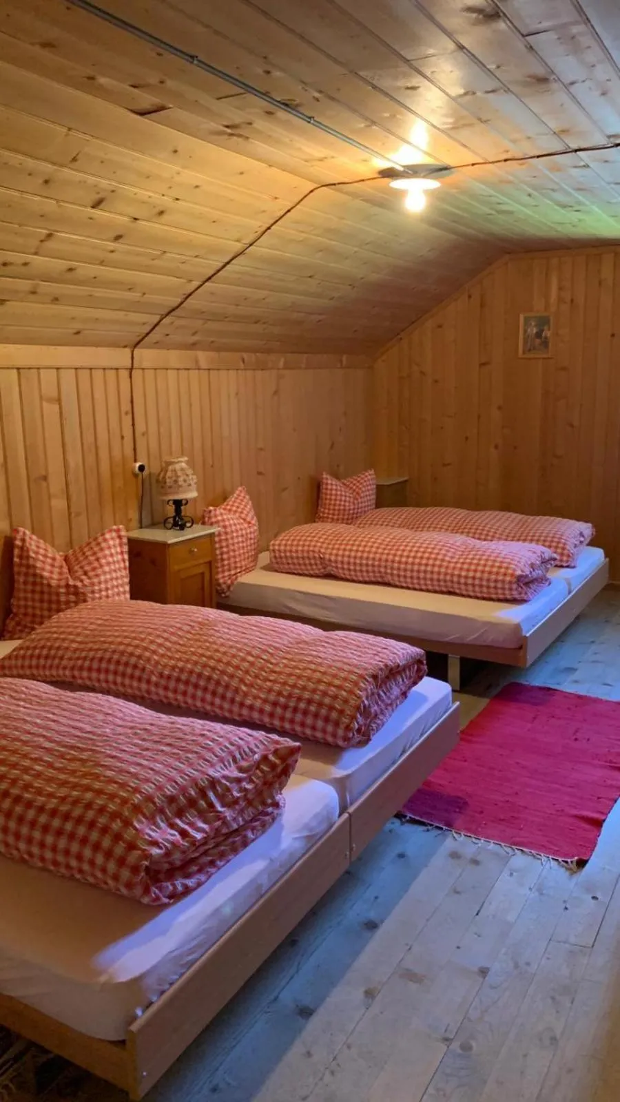 Bed in Berghaus Iffigenalp