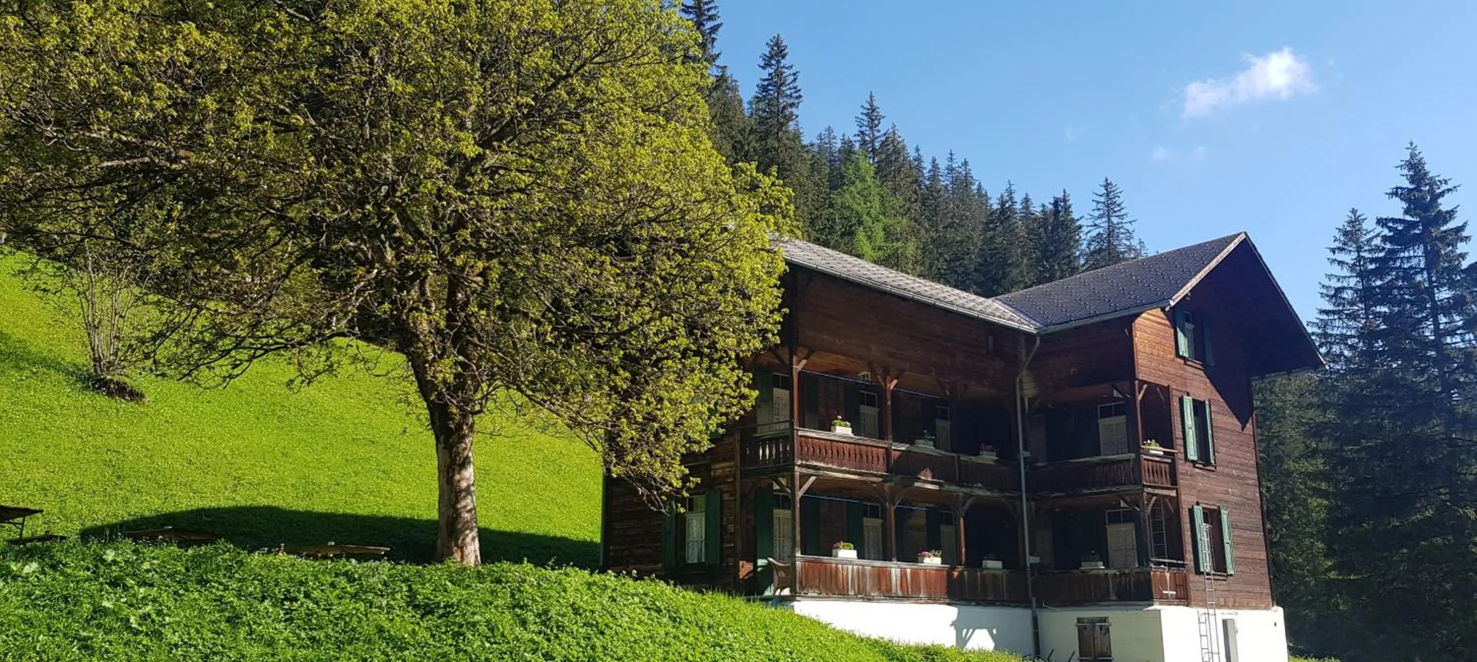 Property building in Berghaus Iffigenalp