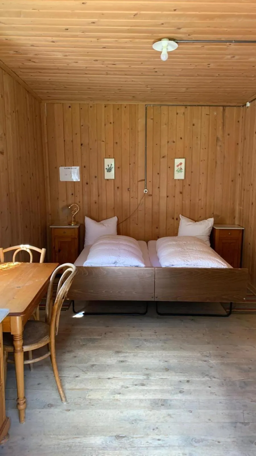 Bed in Berghaus Iffigenalp