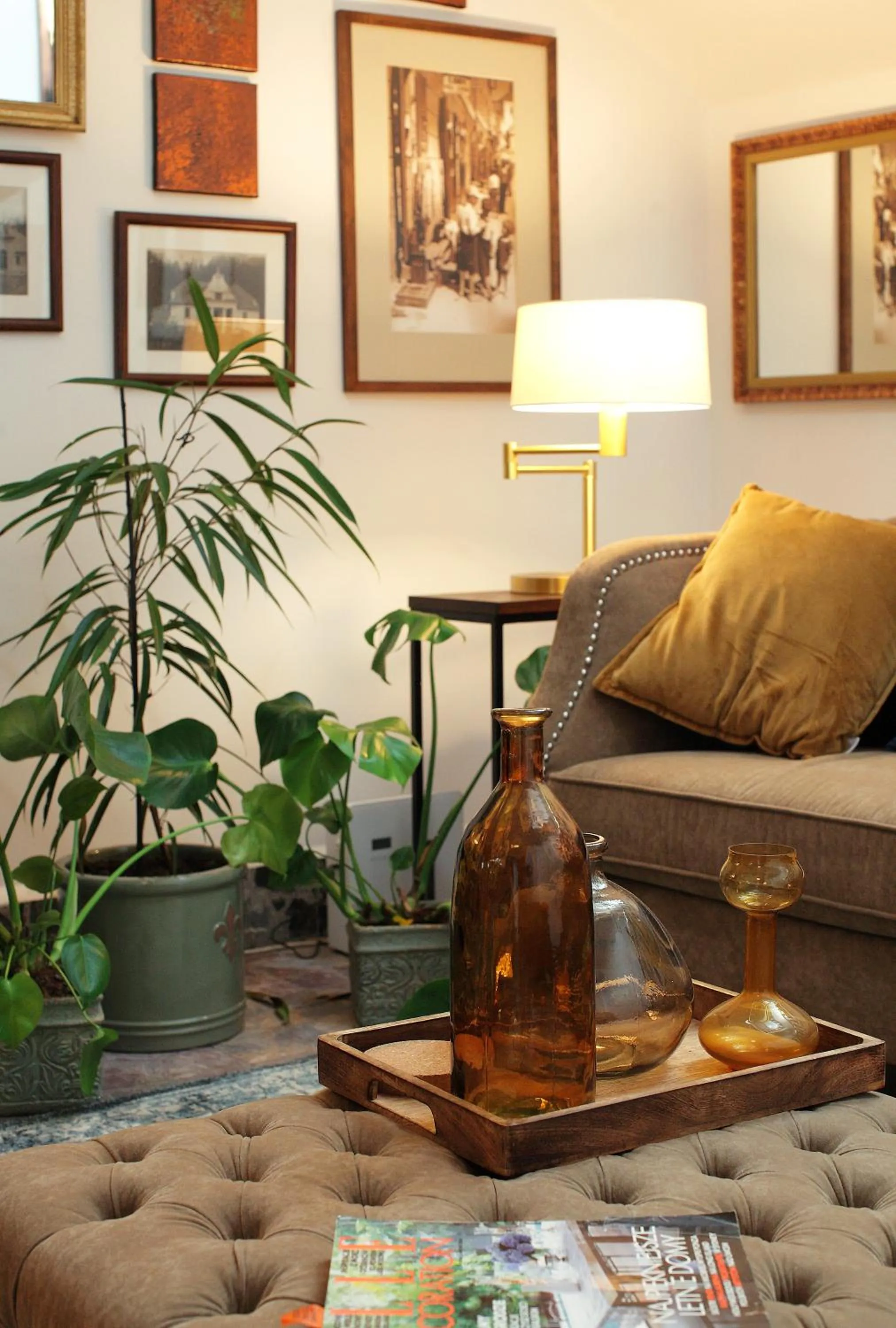 Living room in Willa Murka