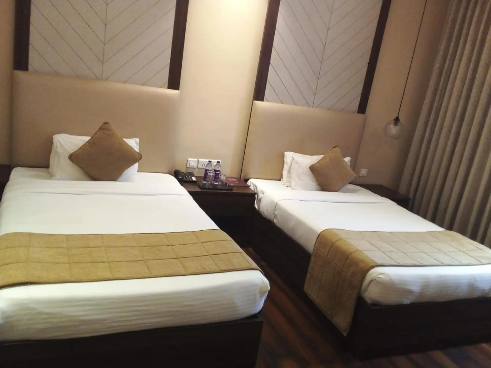 Bedroom, Bed in Hotel The Vilana A Unit of JG Developers Rishikesh