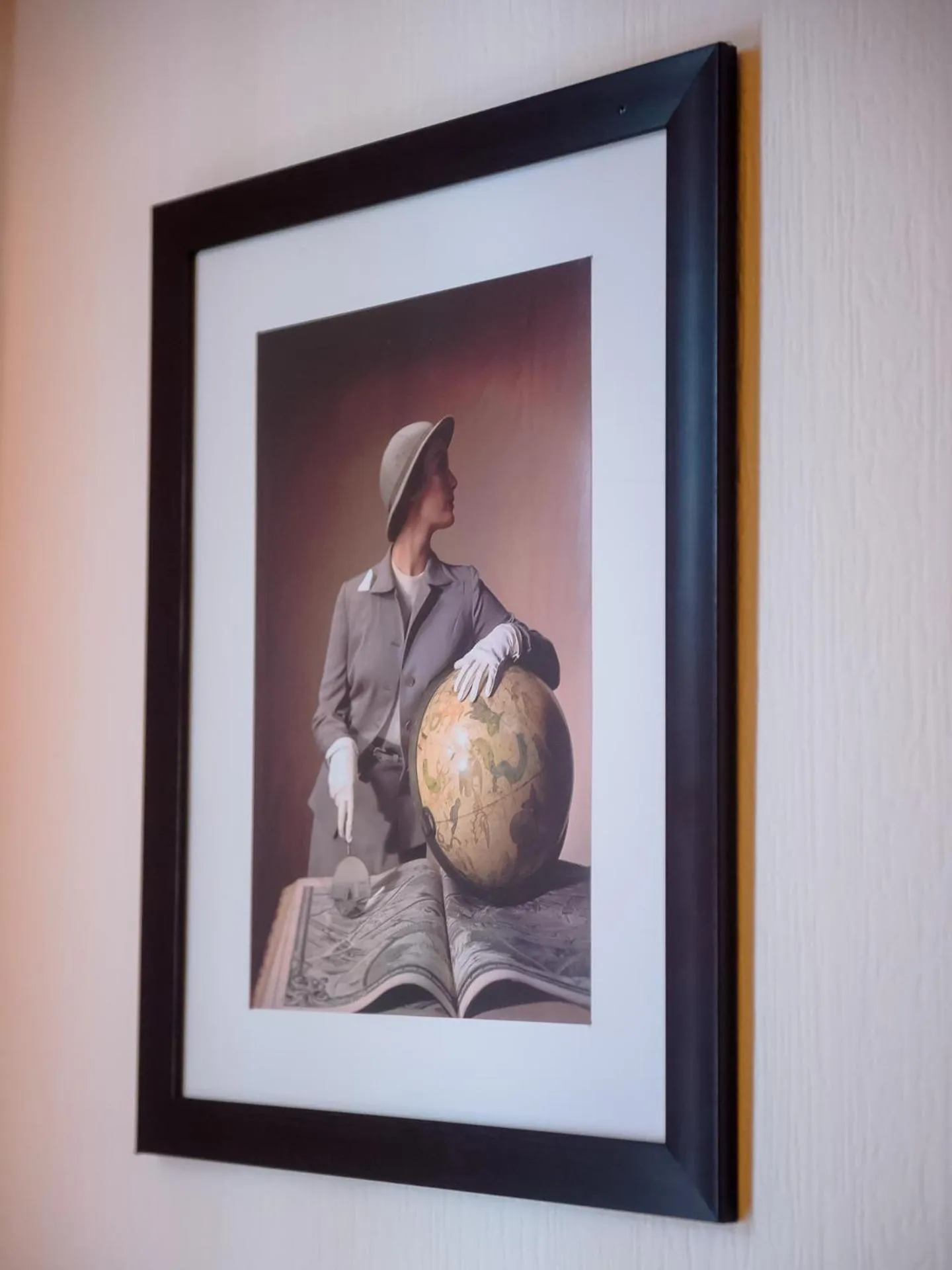 Decorative detail in Old Radio hostel