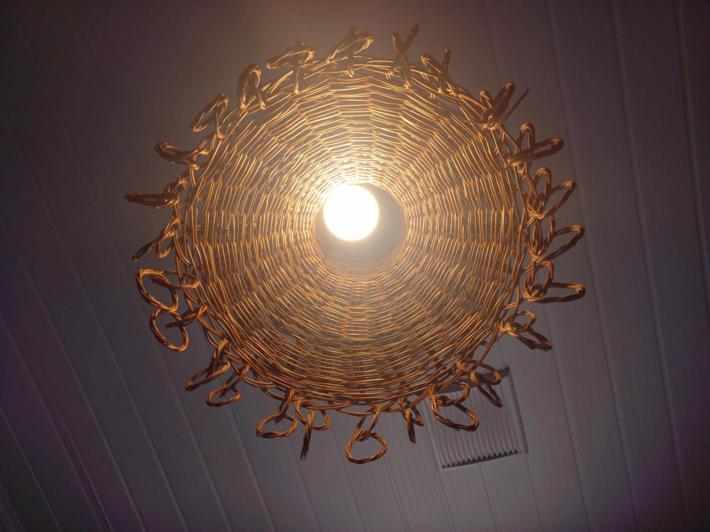 Decorative detail in Chalé Palhano Beach