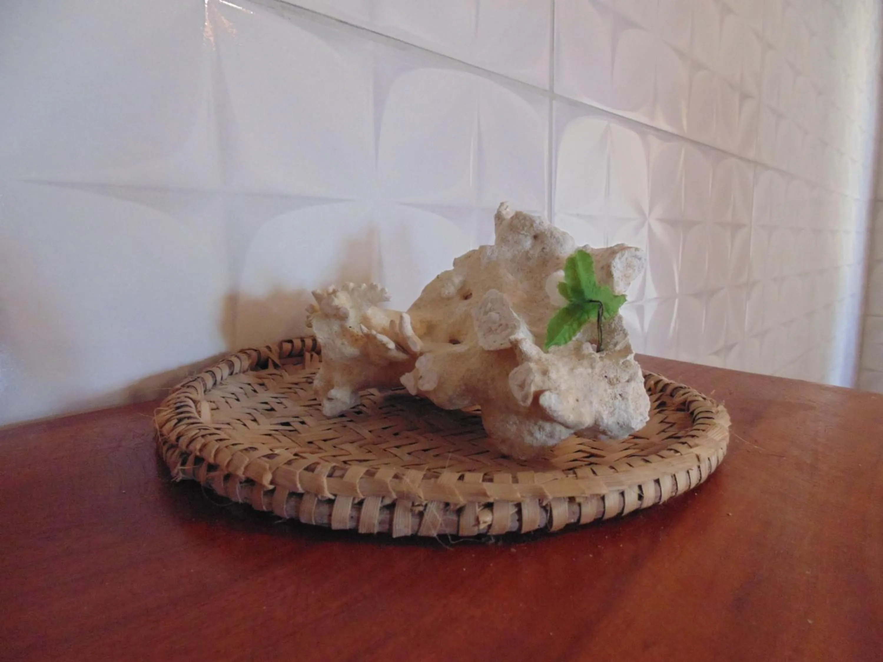 Decorative detail in Chalé Palhano Beach