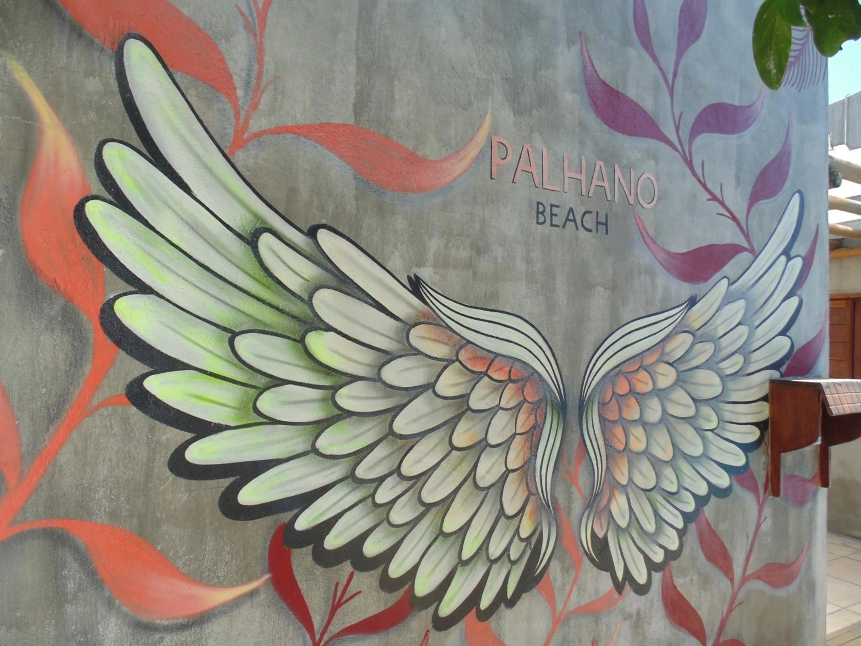 Decorative detail in Chalé Palhano Beach