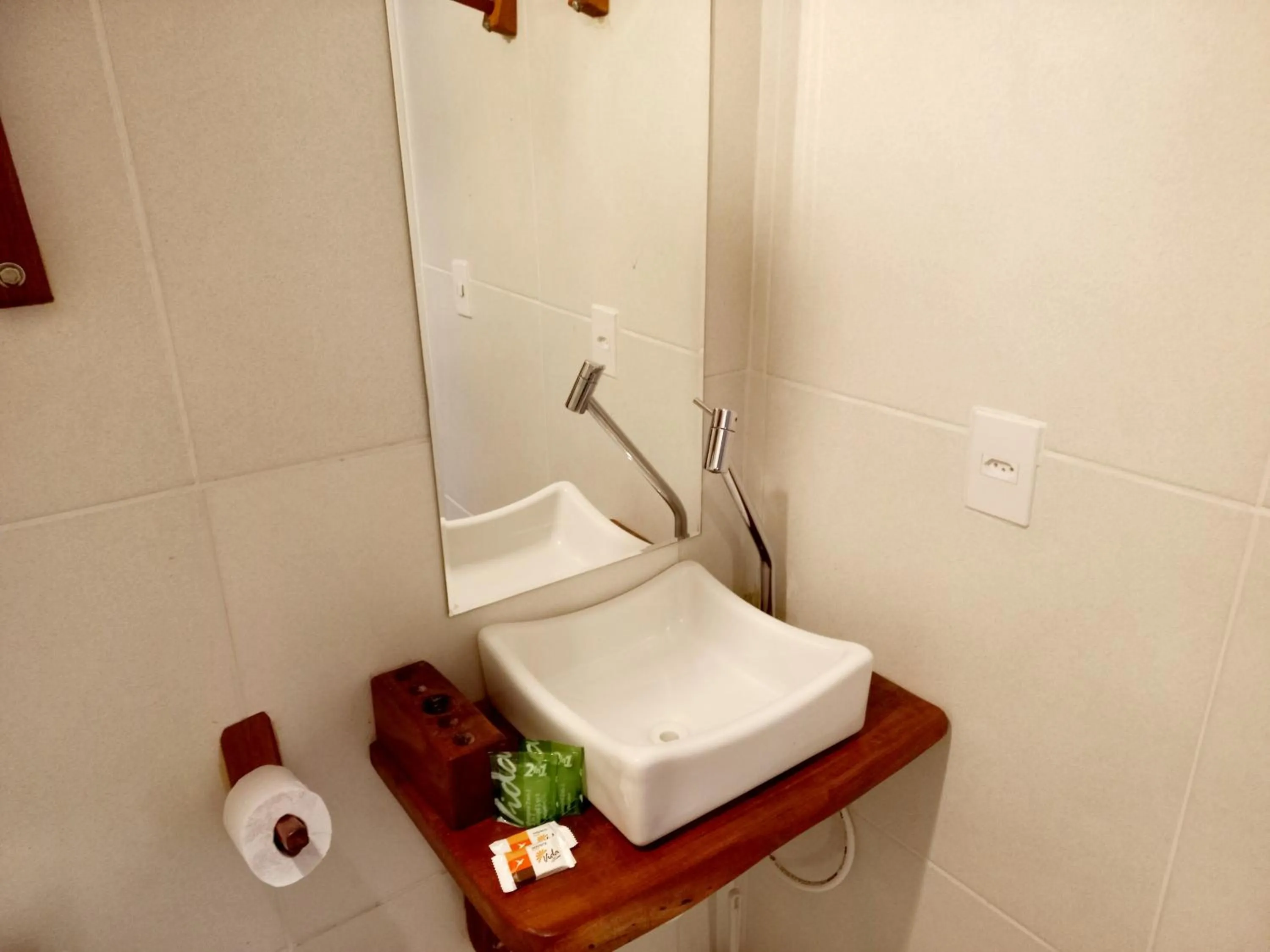 Bathroom in Chalé Palhano Beach