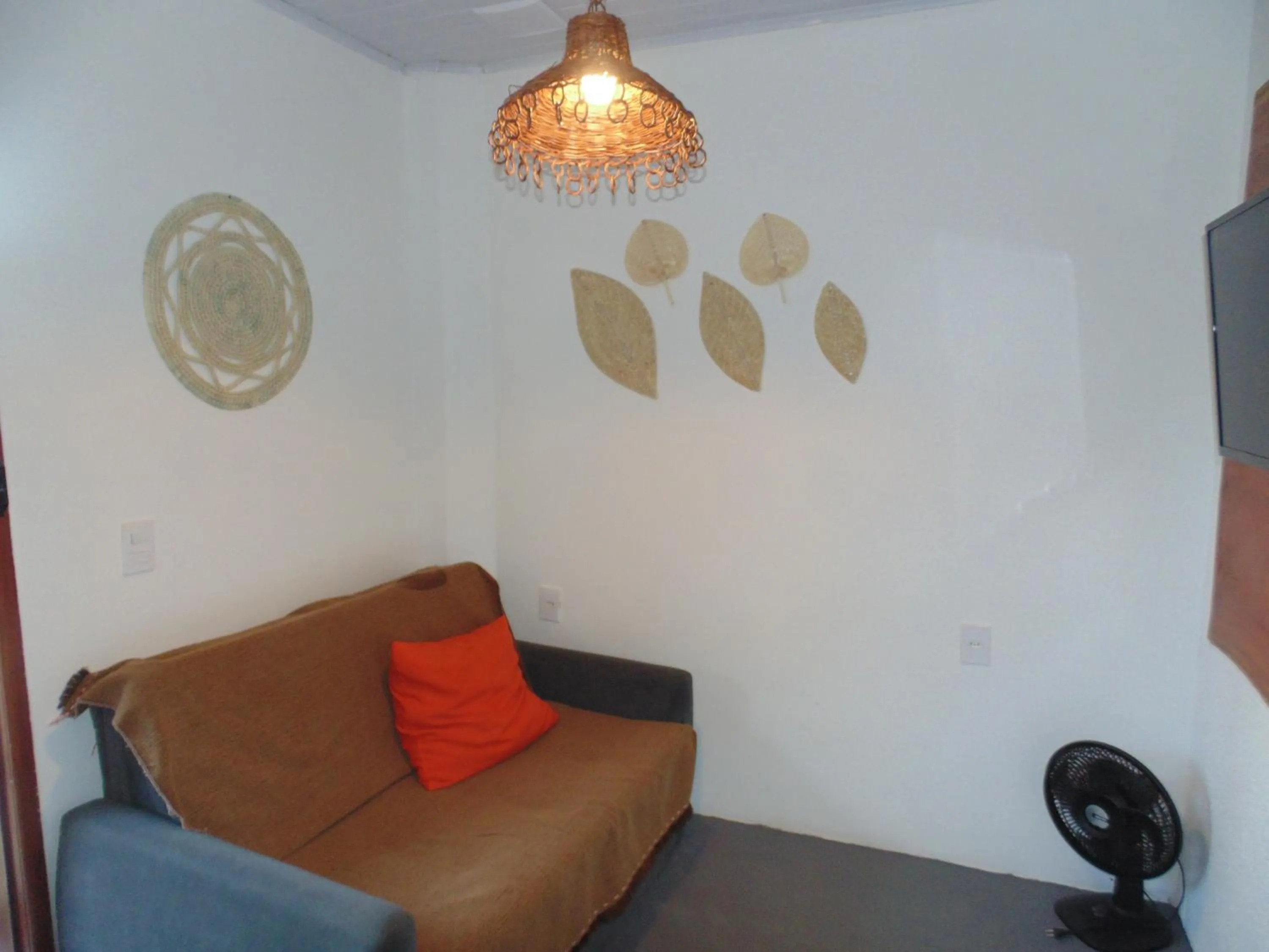 Bed in Chalé Palhano Beach