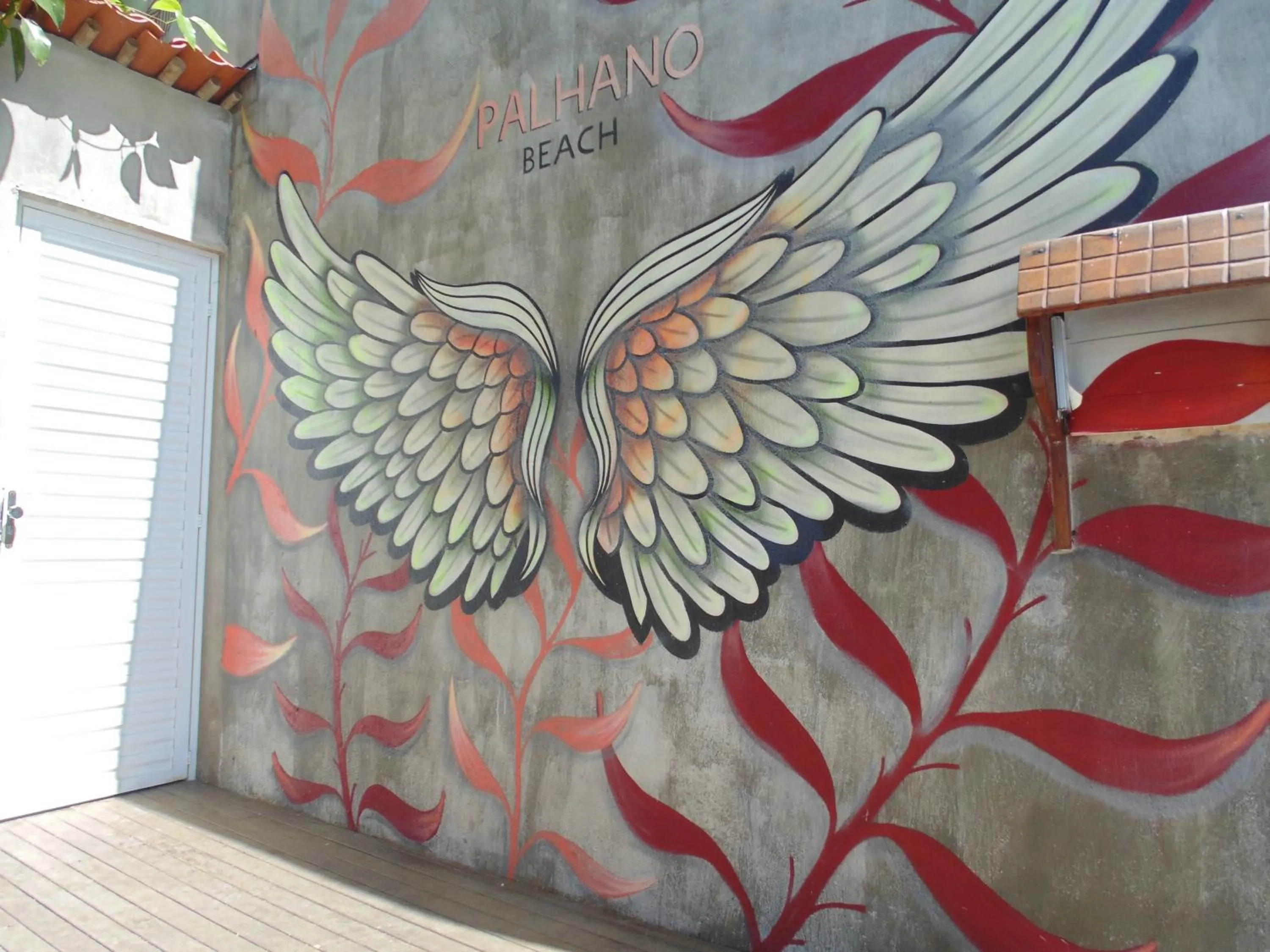 Decorative detail in Chalé Palhano Beach