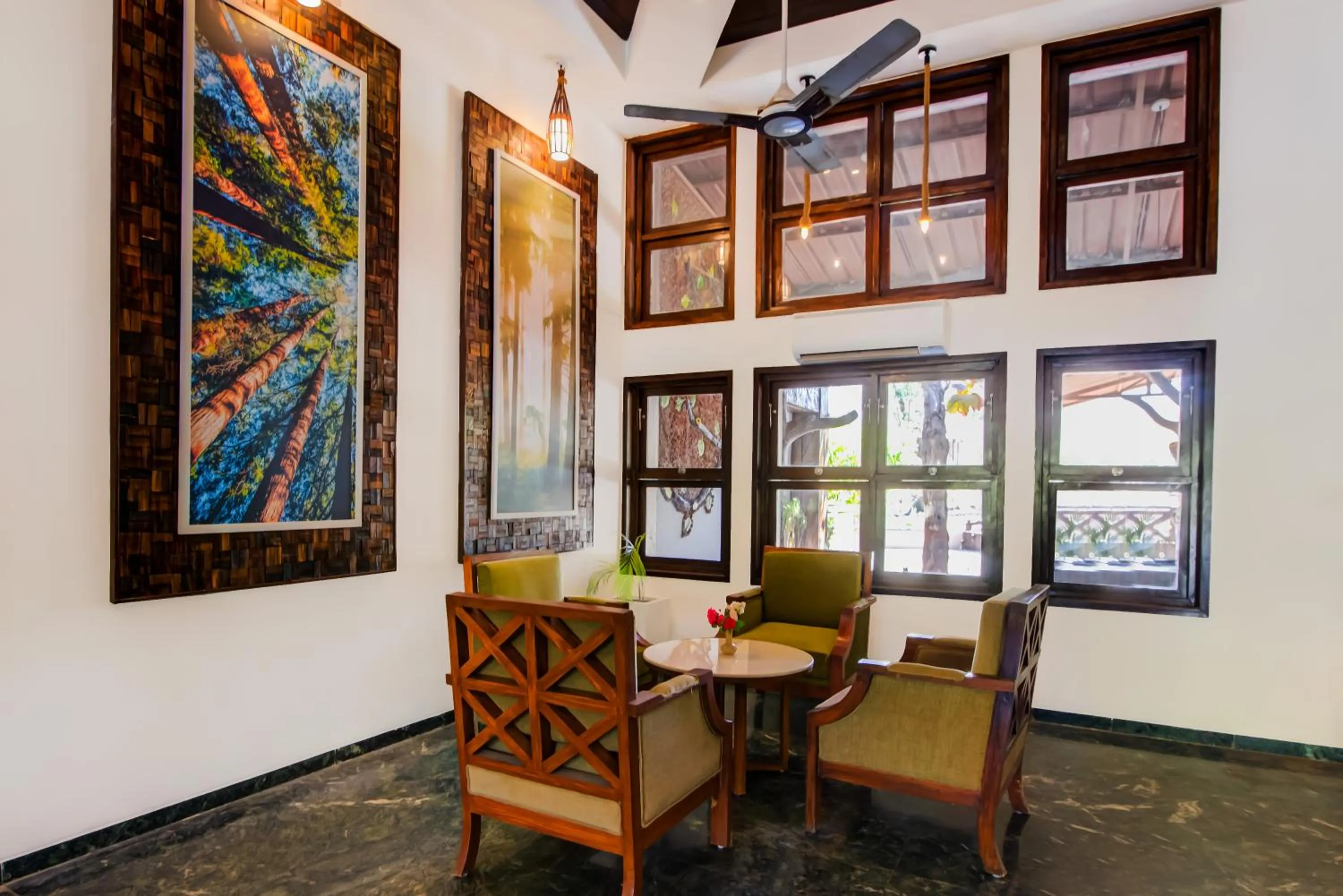 Lobby or reception in Club Mahindra Netrang
