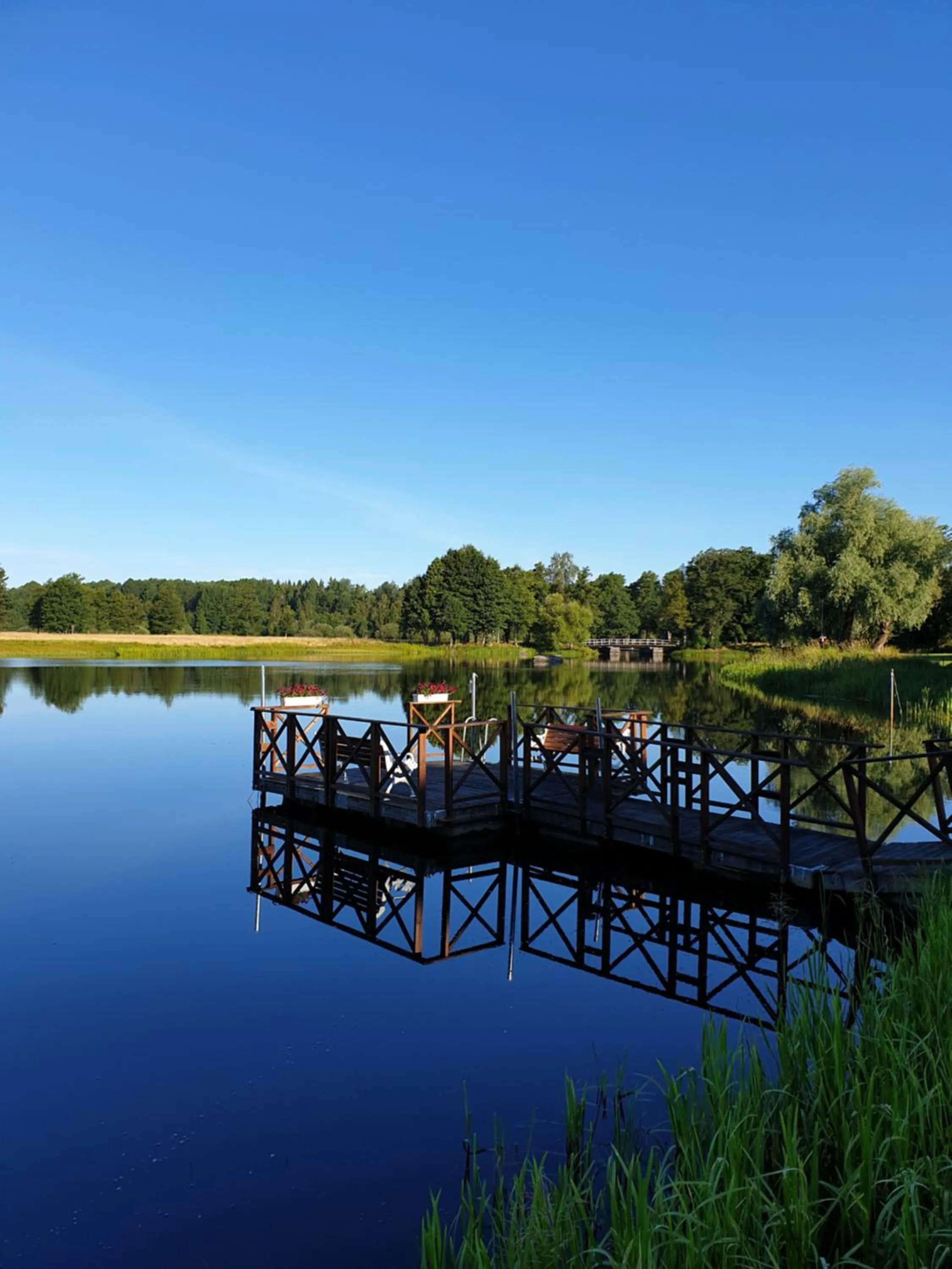 Natural landscape in Gysinge Herrgård