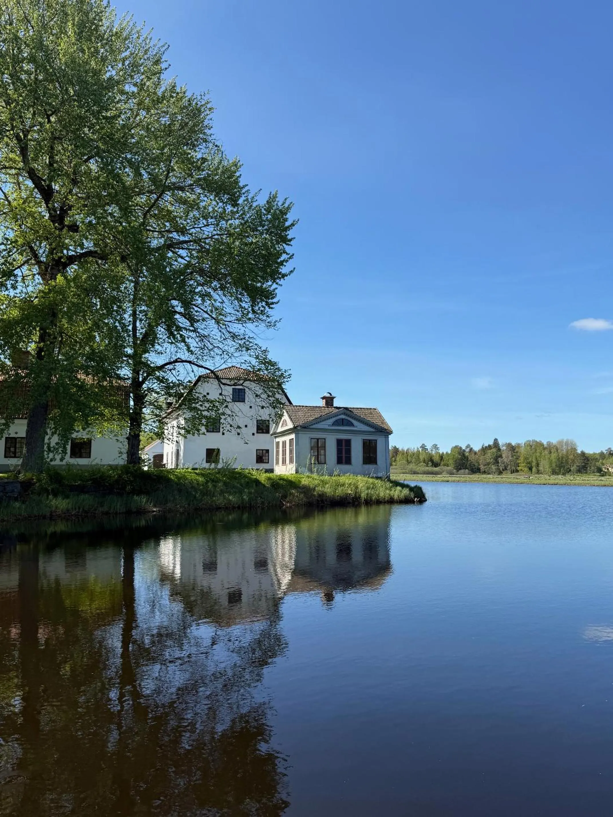 River view in Gysinge Herrgård