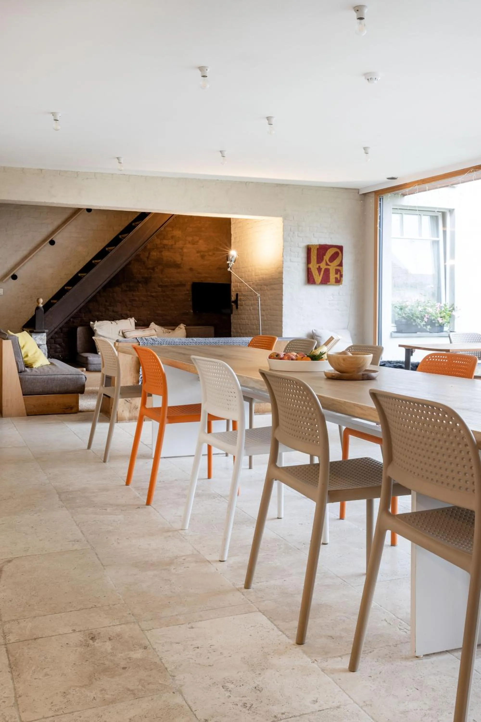 Dining area in Het Verblijf