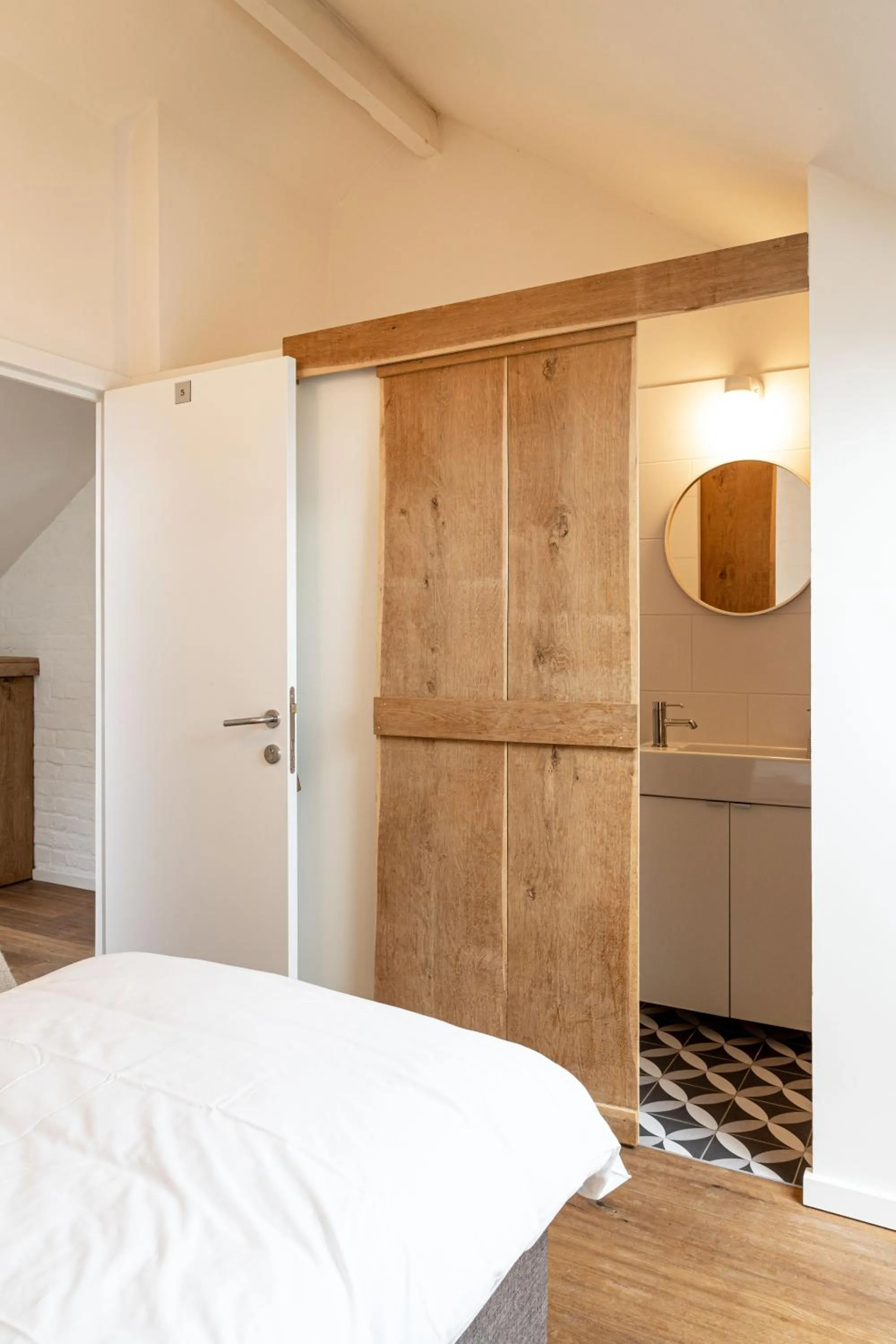 Bathroom, Bed in Het Verblijf