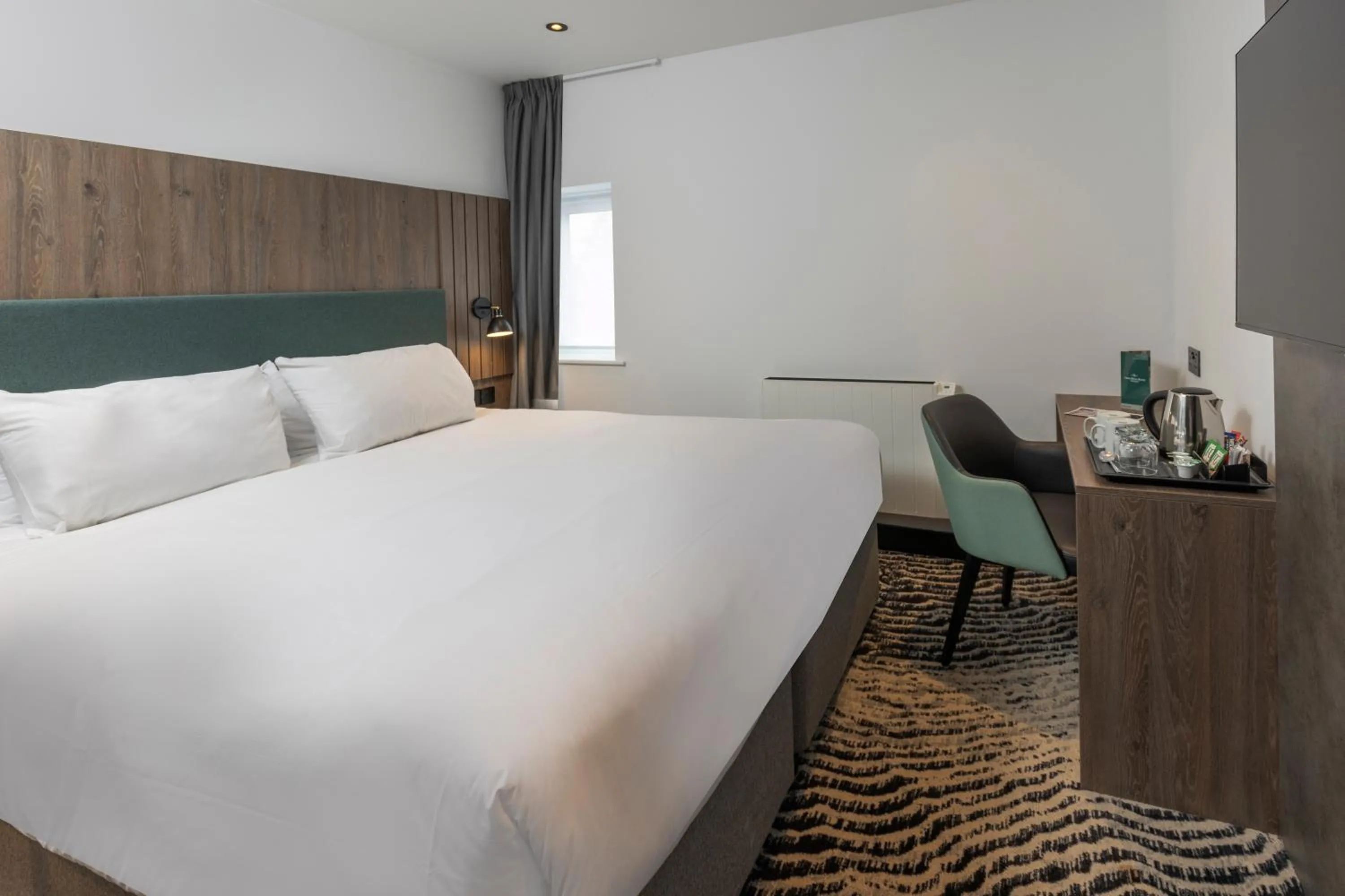 Bedroom, Bed in Casa Mere Manchester Airport, Knutsford, Sure Collection by Best Western