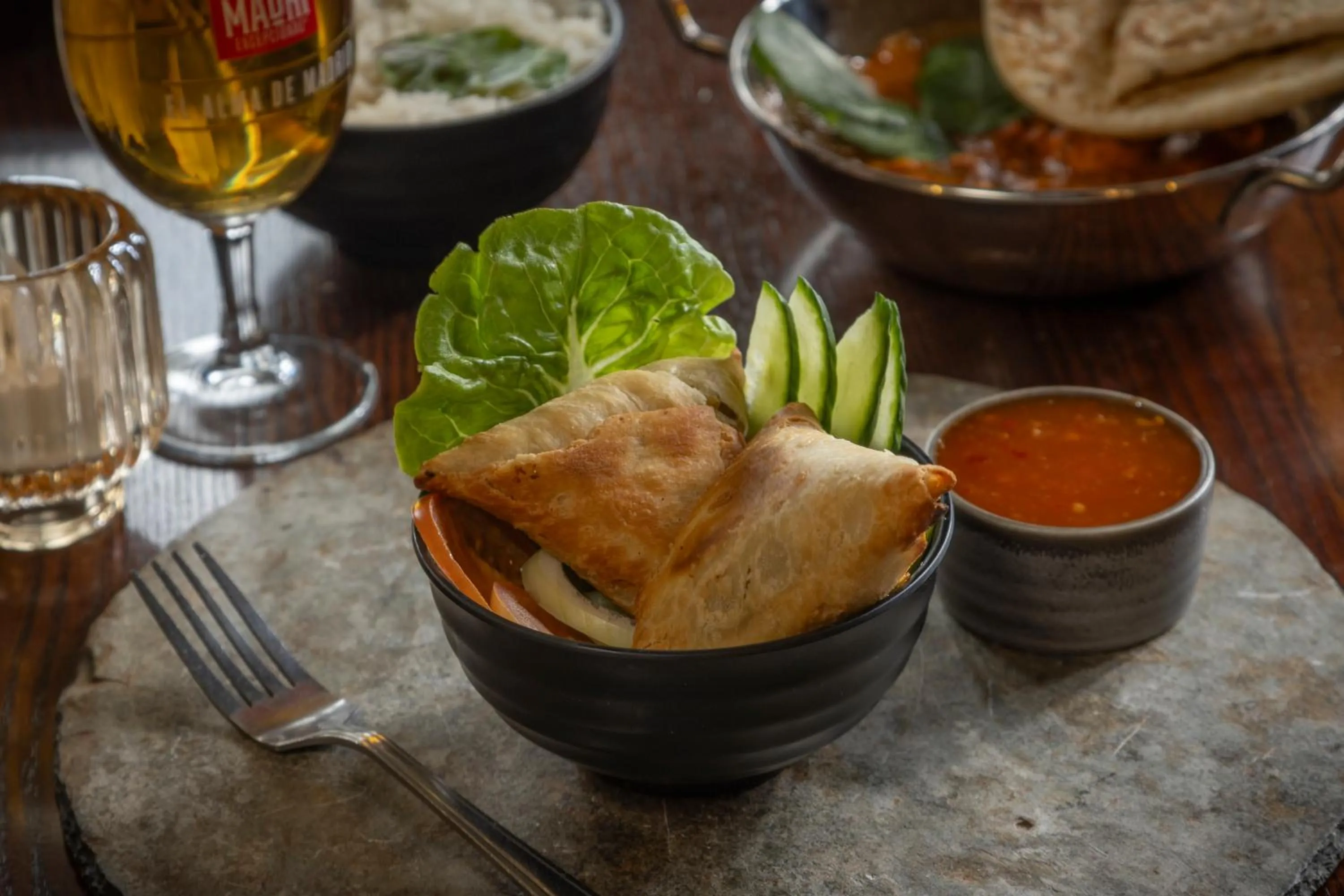 Food in Casa Mere Manchester Airport, Knutsford, Sure Collection by Best Western