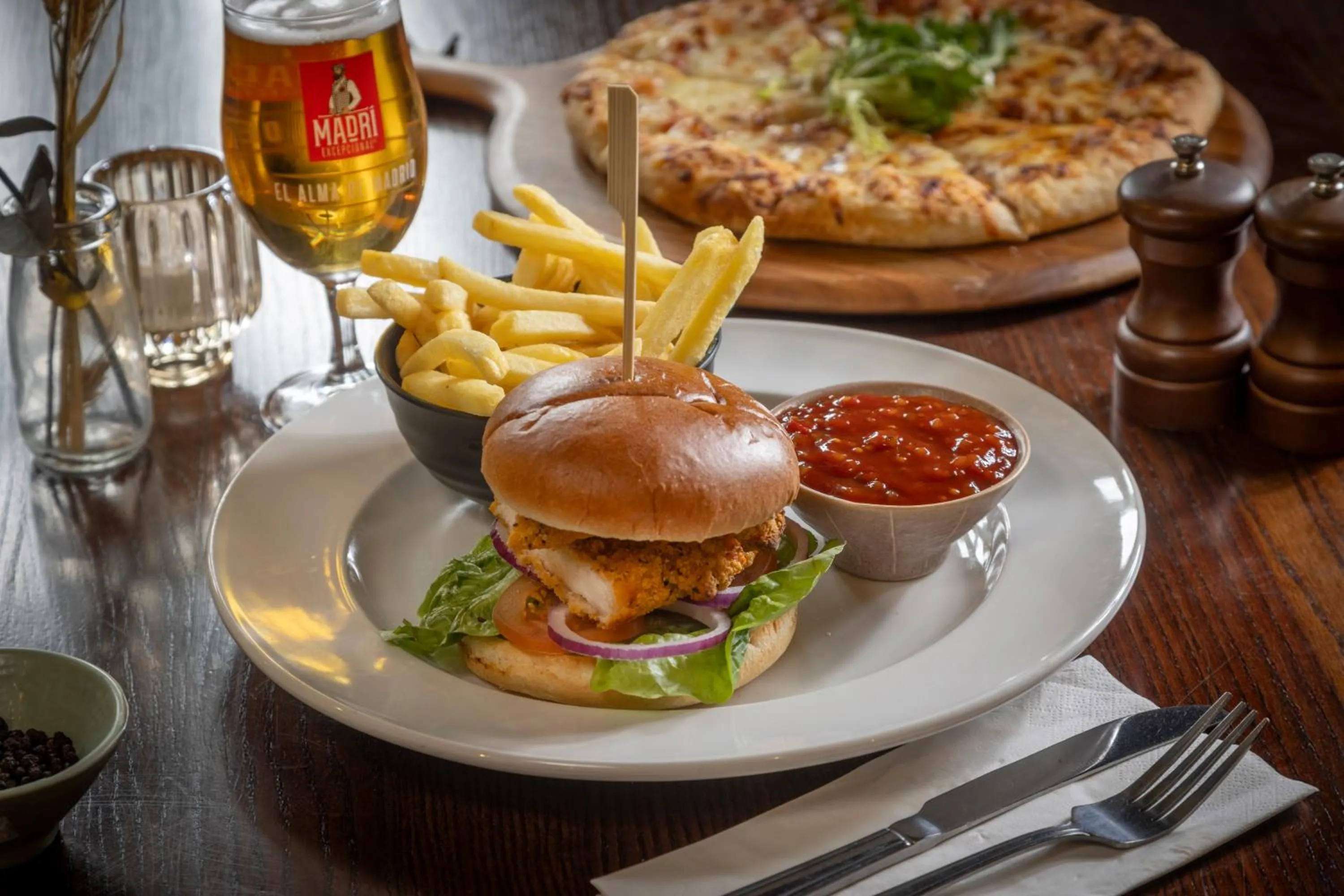 Restaurant/places to eat in Casa Mere Manchester Airport, Knutsford, Sure Collection by Best Western