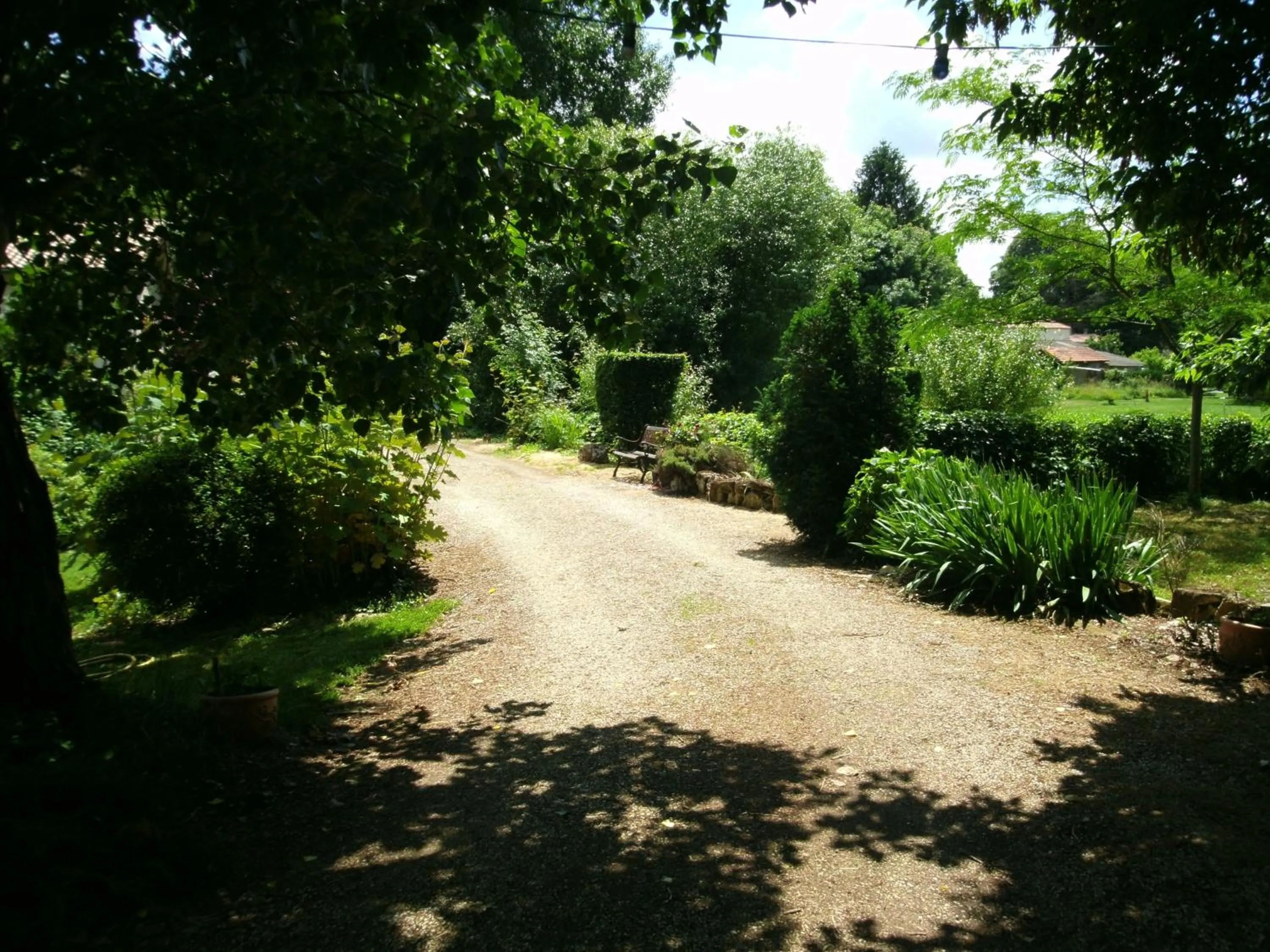 Garden in Le chalet du Bord de l'eau