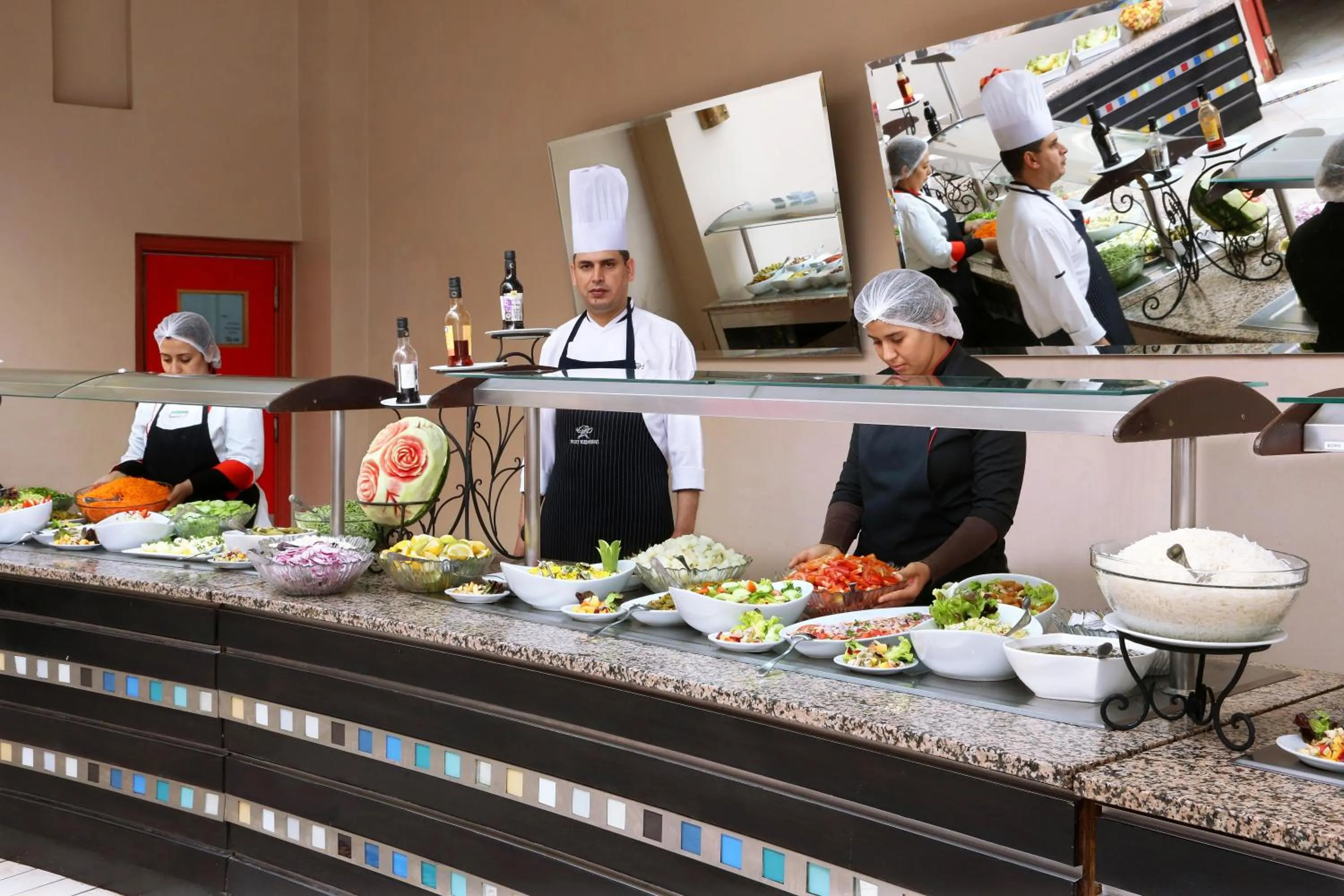 Breakfast in Valeria Madina Club - All Inclusive