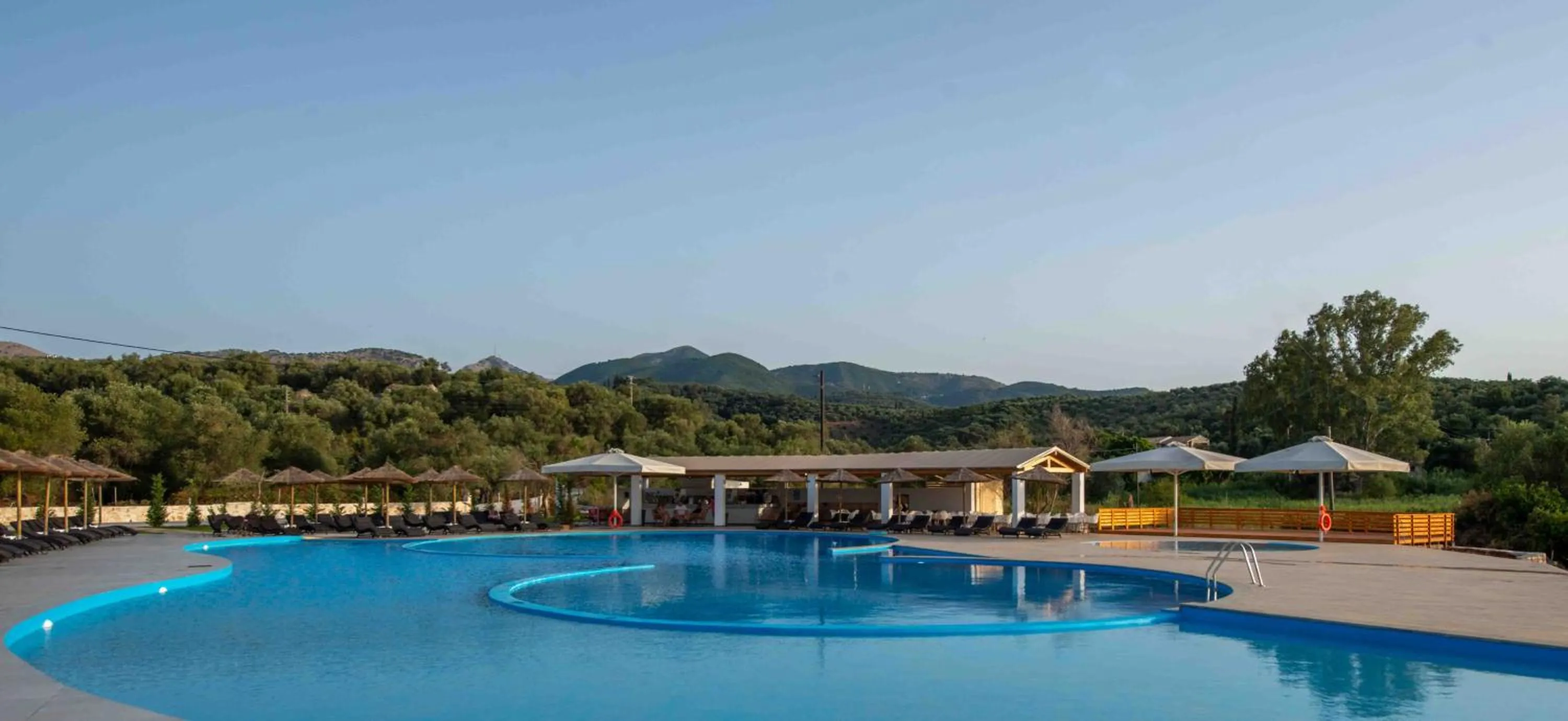 Pool view in LAGUNA HOLIDAY RESORT