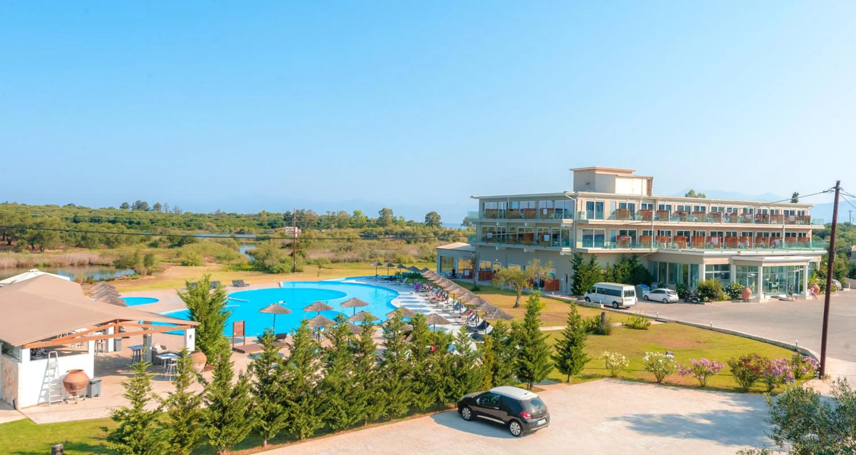 Swimming pool in LAGUNA HOLIDAY RESORT