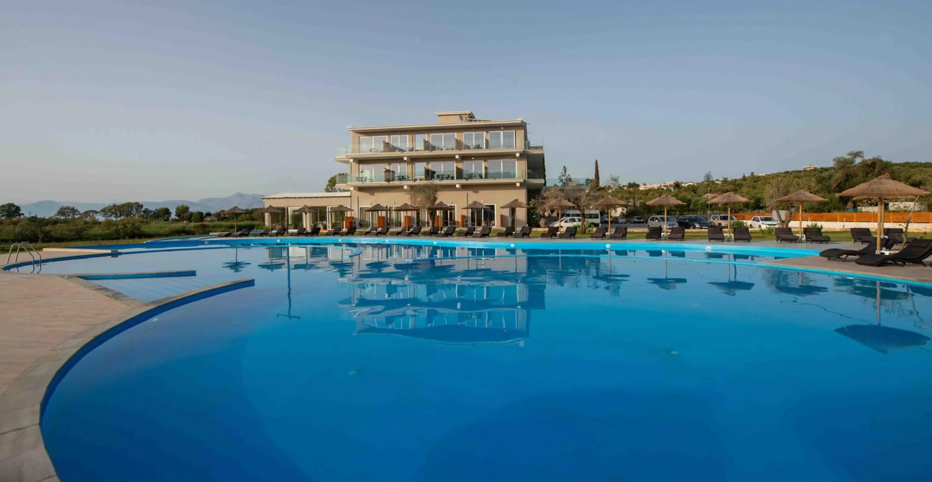 Pool view in LAGUNA HOLIDAY RESORT
