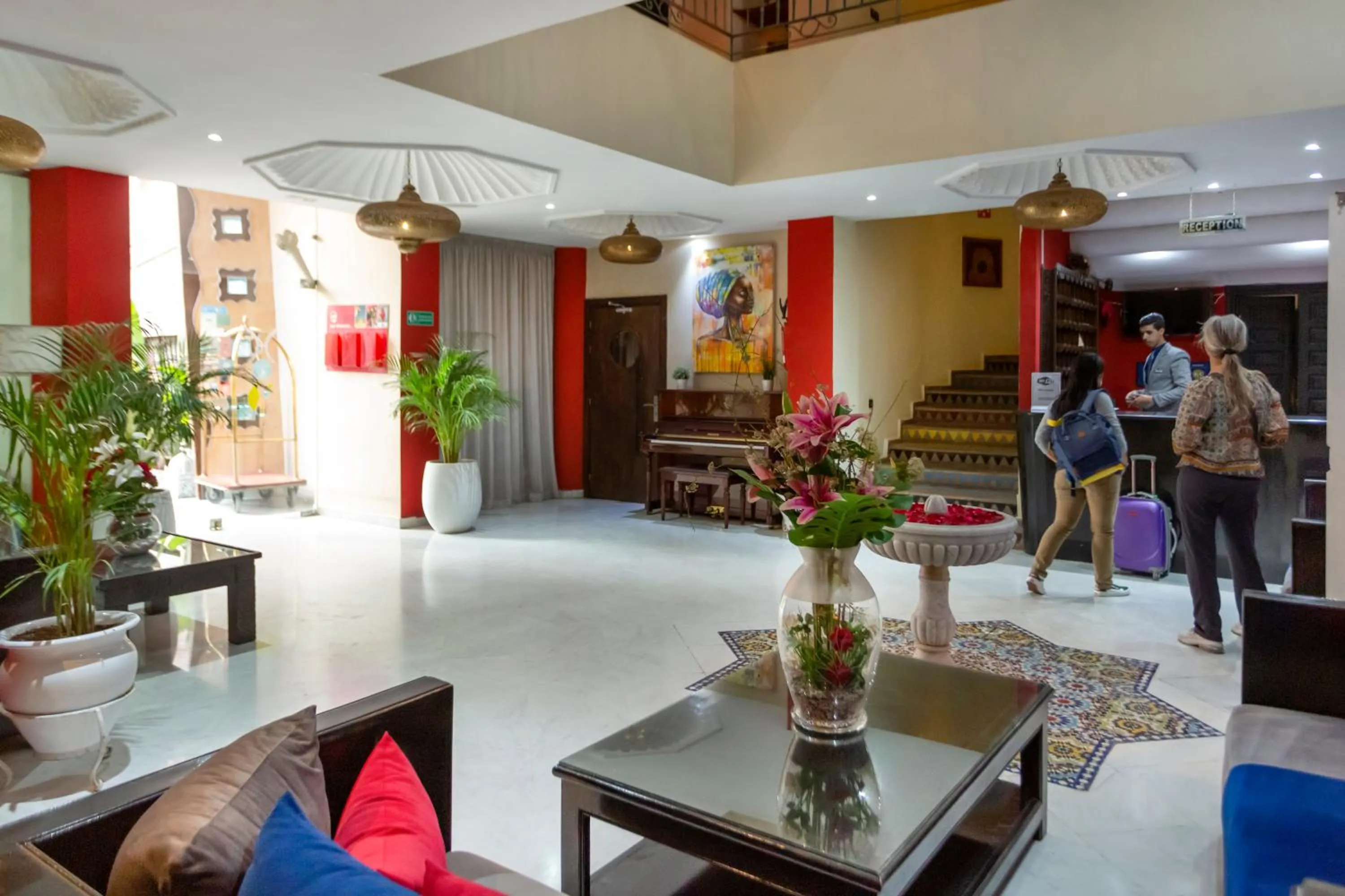 Lobby or reception in Le Caspien Boutique Hotel