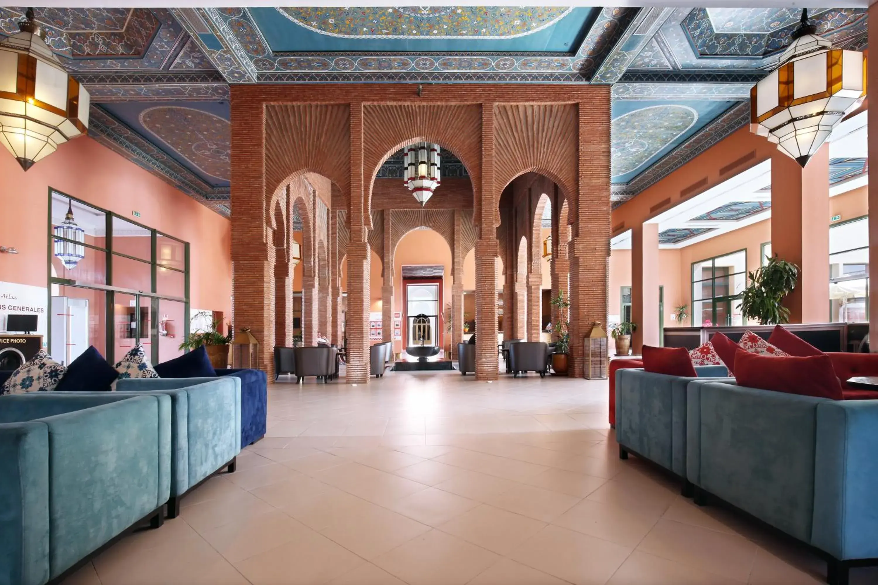 Lobby or reception in Valeria Dar Atlas All Inclusive Lobby or reception in Valeria Dar Atlas All Inclusive