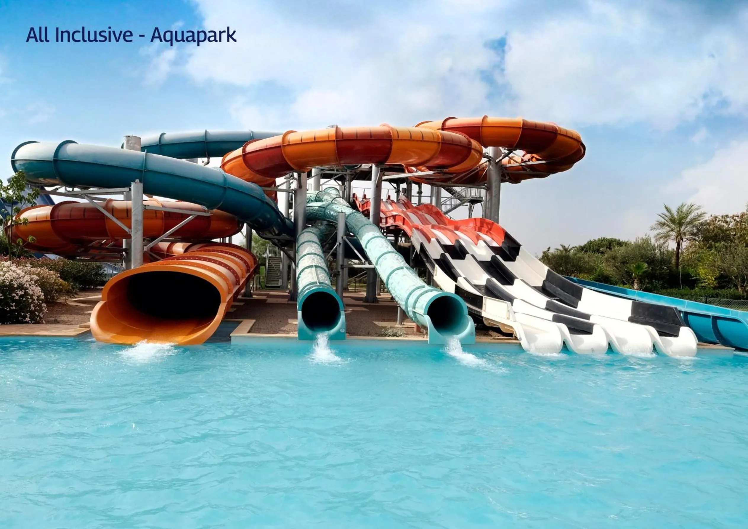 Aqua park in Valeria Dar Atlas All Inclusive