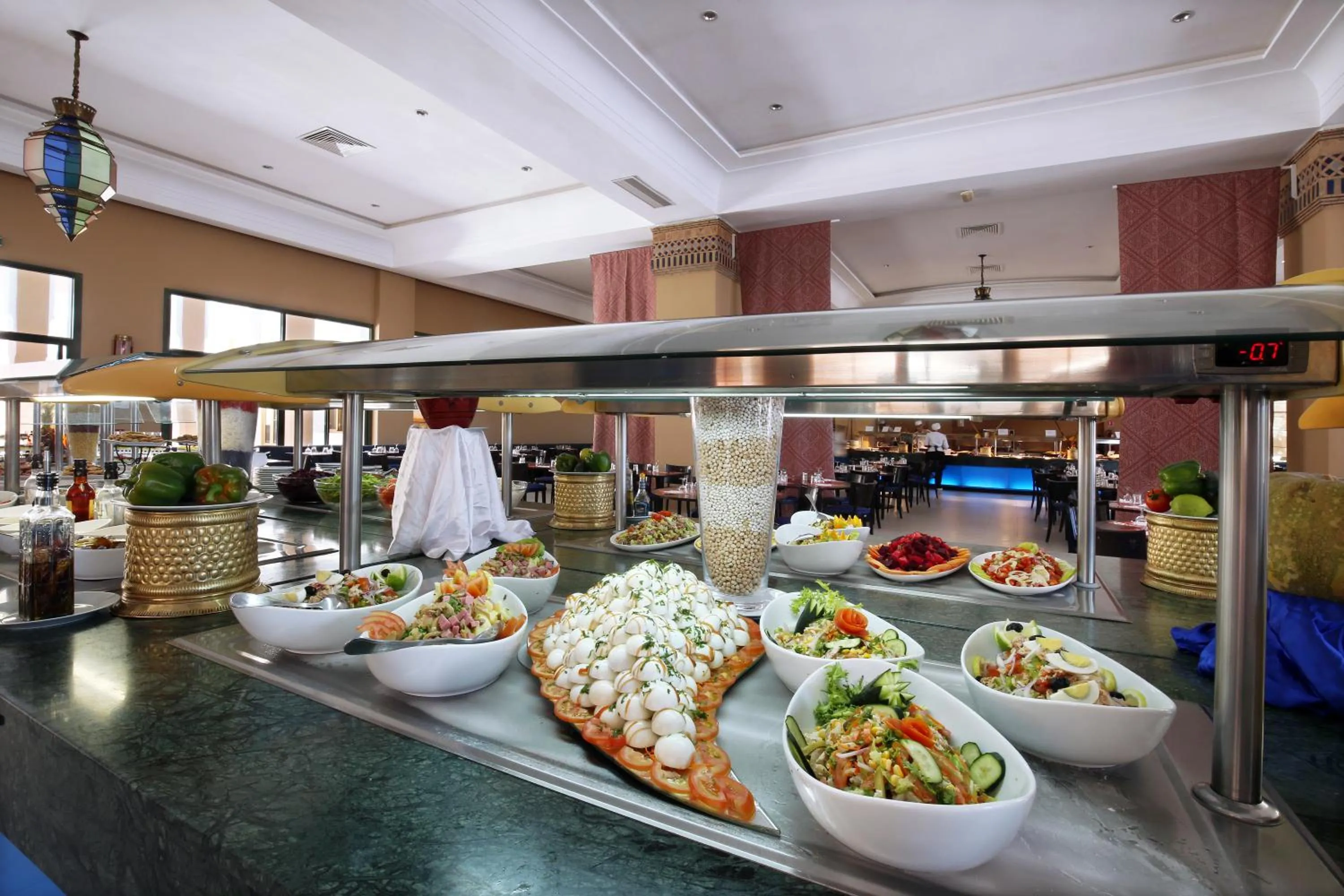 Food close-up in Valeria Dar Atlas All Inclusive