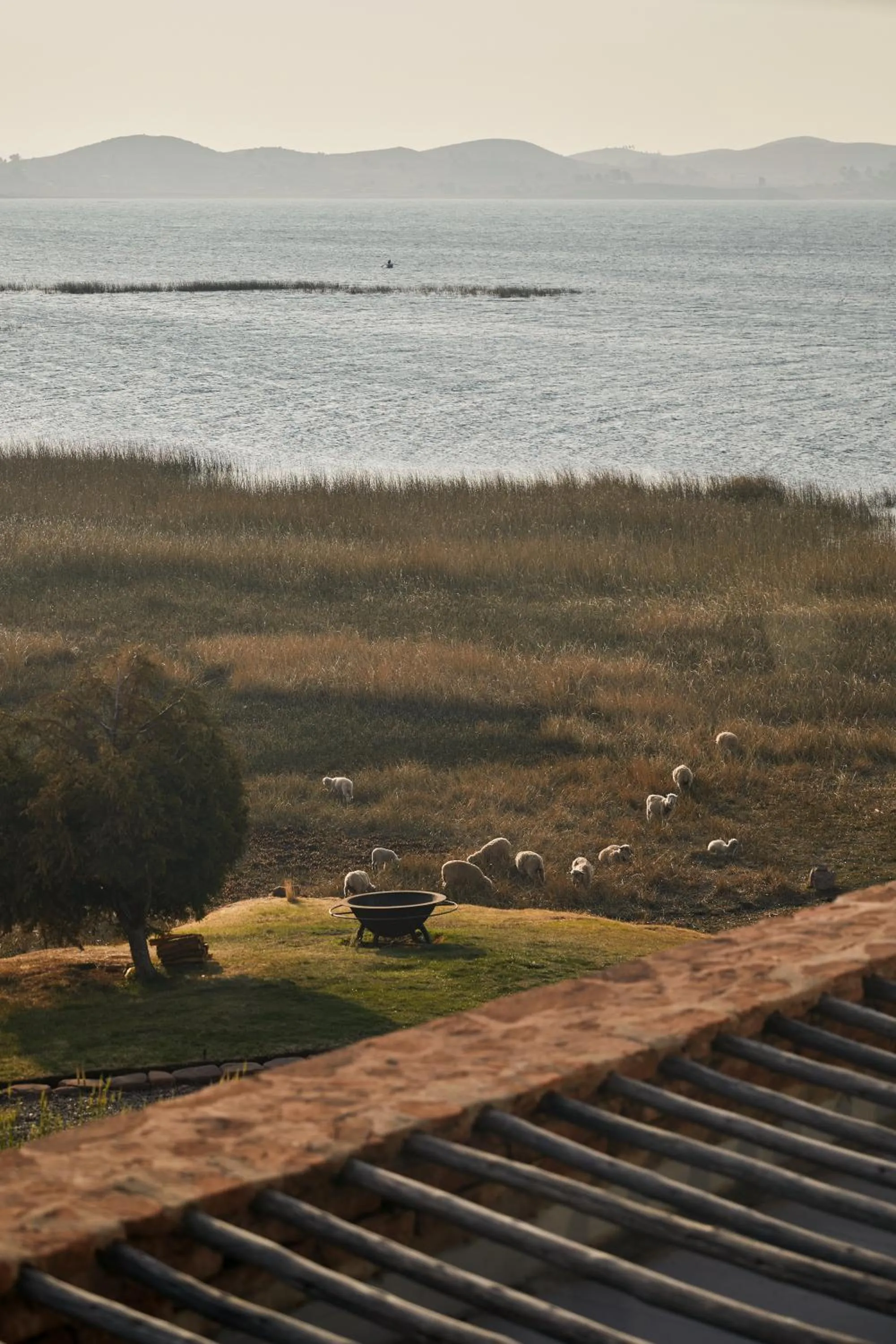 Property building in Titilaka by Andean