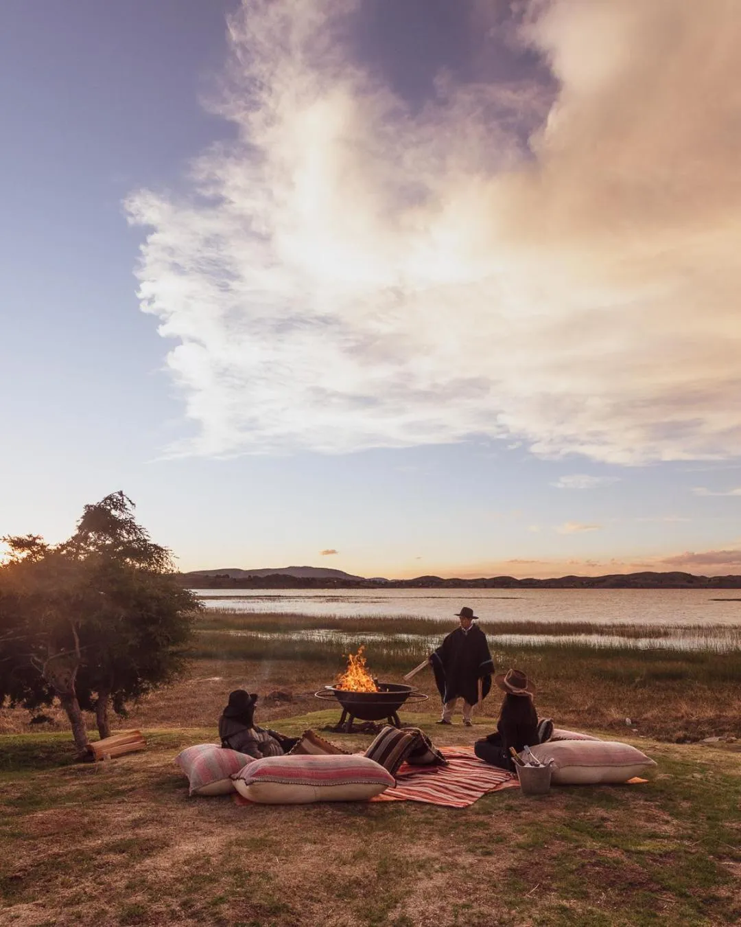 Property building in Titilaka by Andean