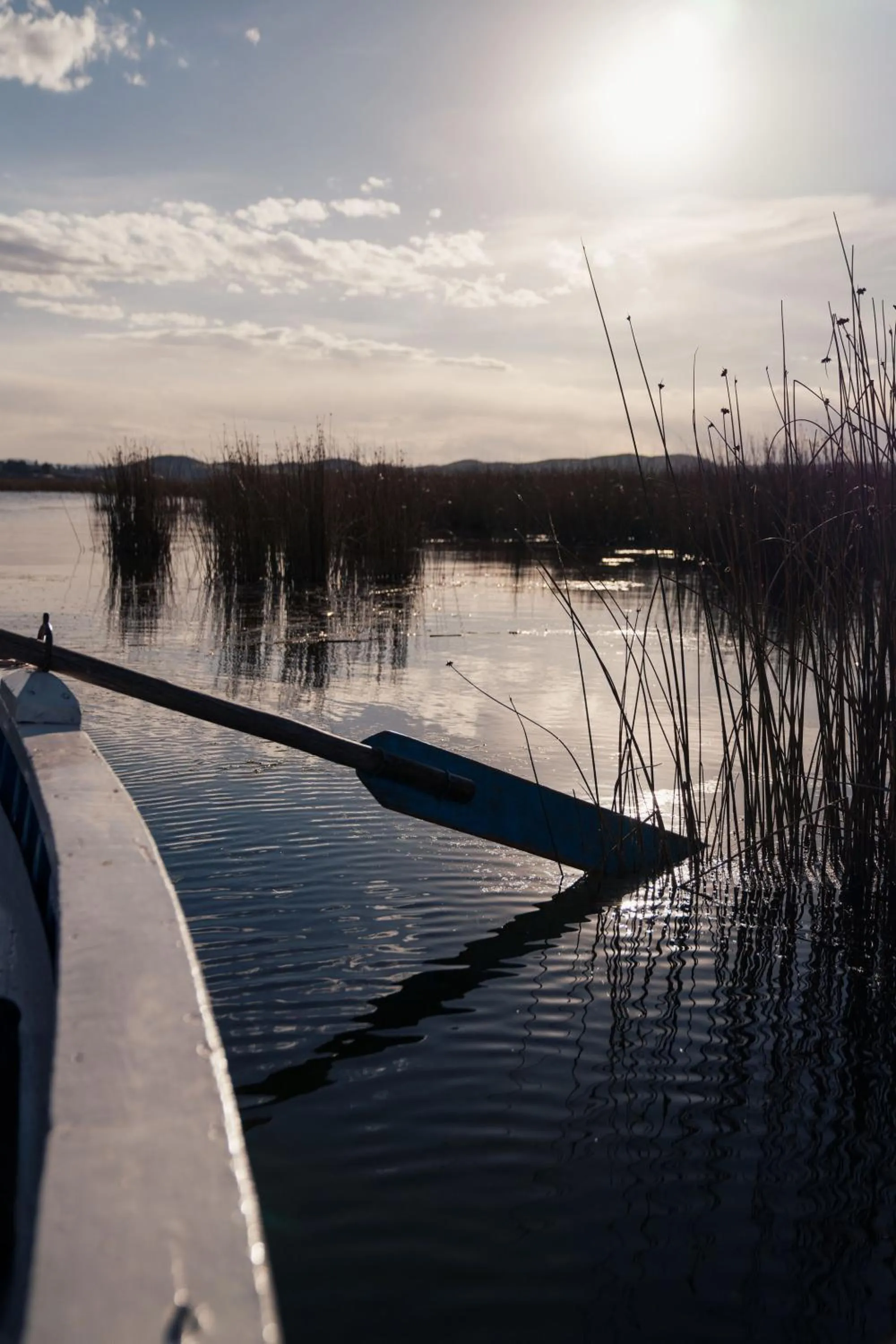 Natural landscape in Titilaka by Andean