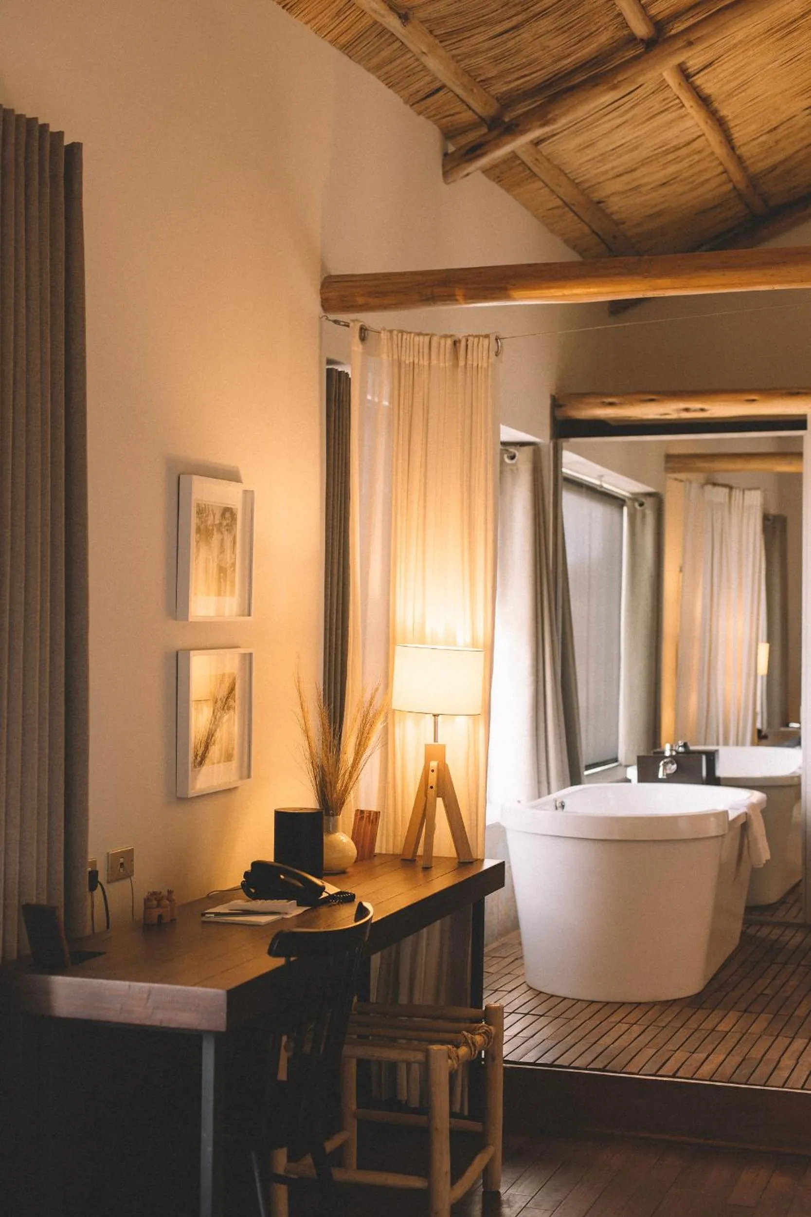 Bathroom, Bed in Titilaka by Andean