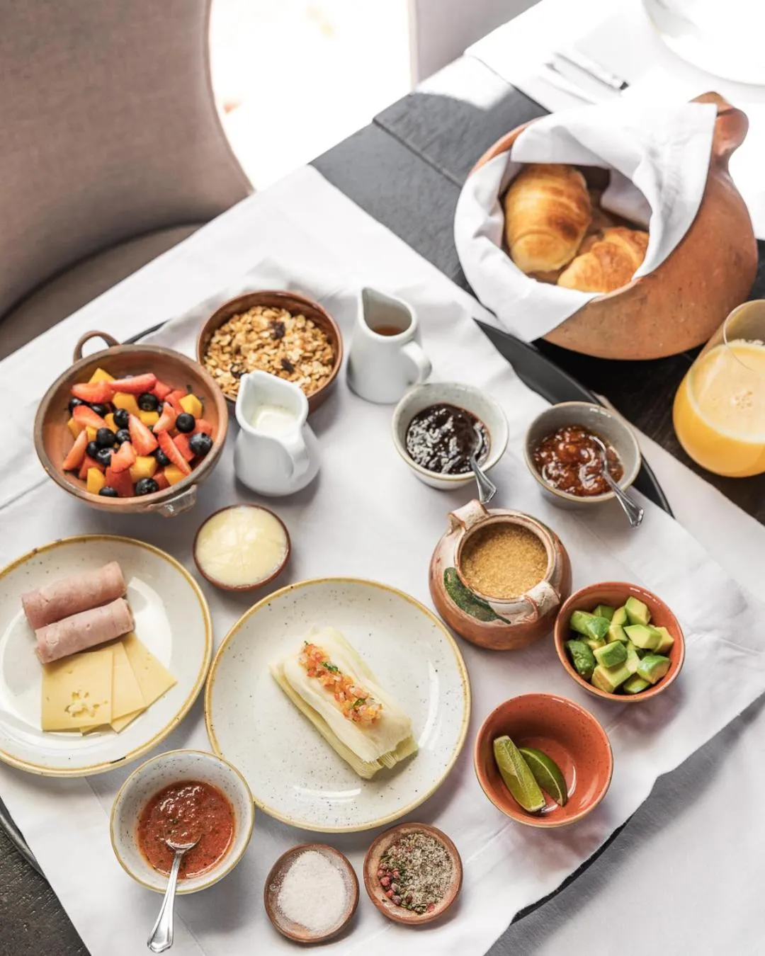 Food and drinks in Titilaka by Andean