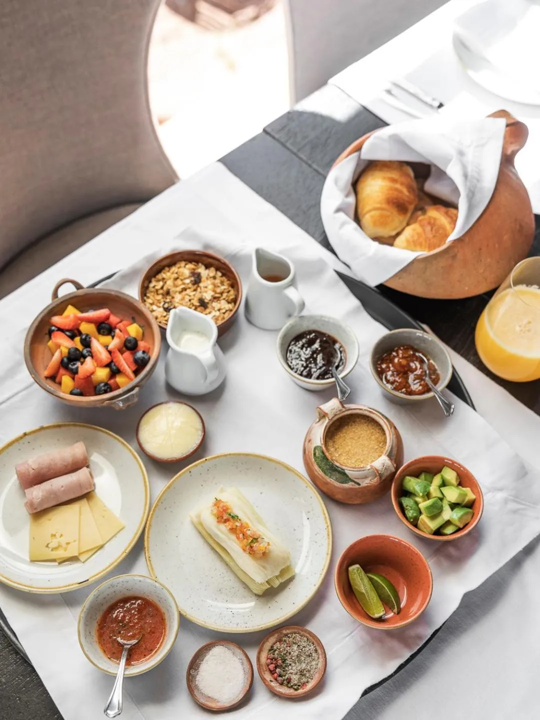 Food and drinks in Titilaka by Andean