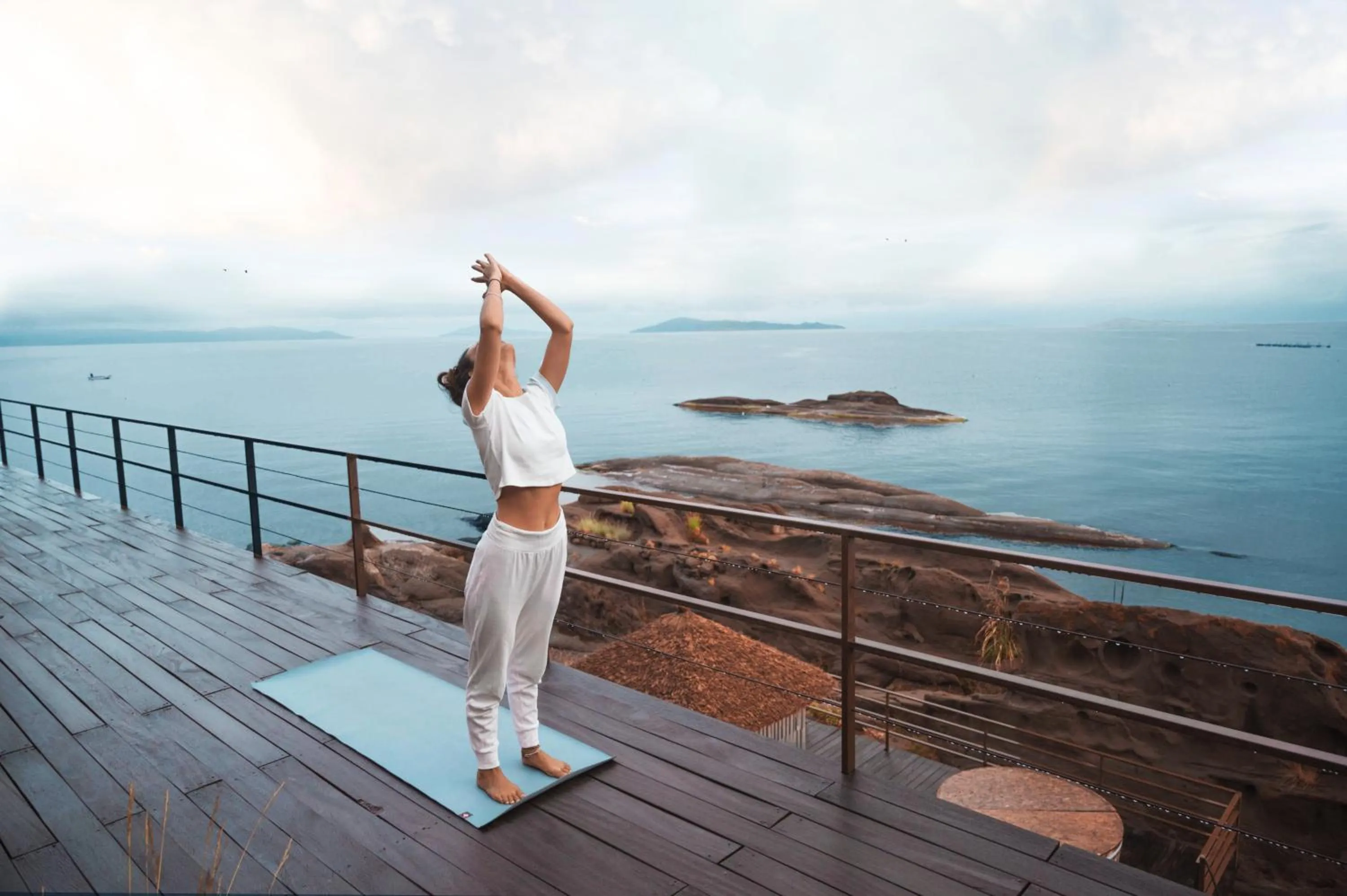 People in Titilaka by Andean