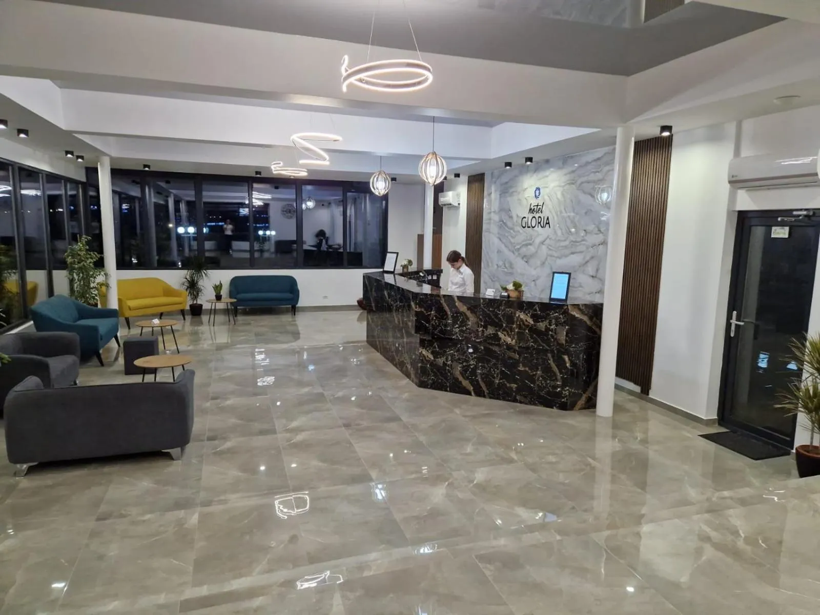 Lobby or reception in Hotel Gloria