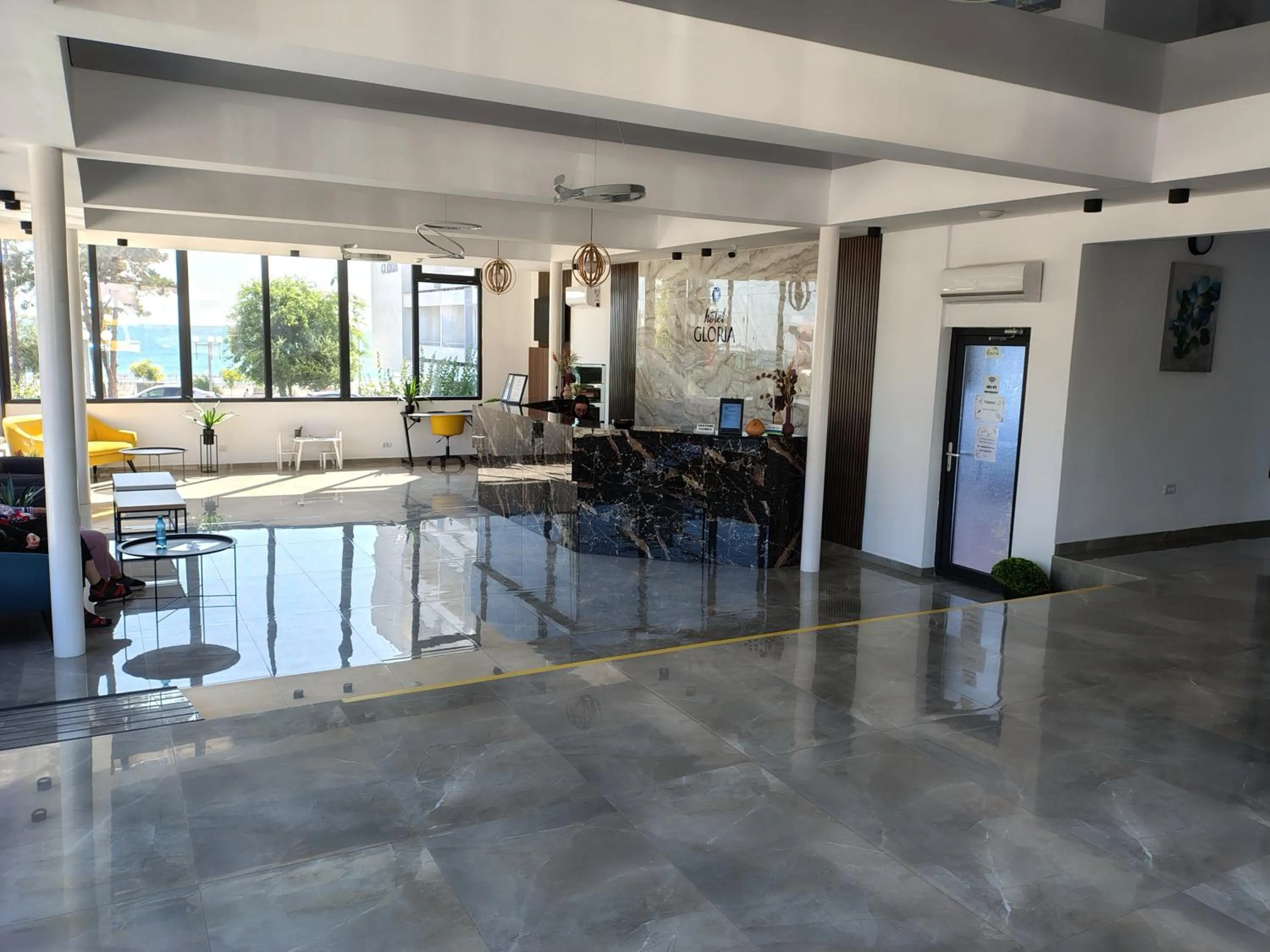 Lobby or reception in Hotel Gloria