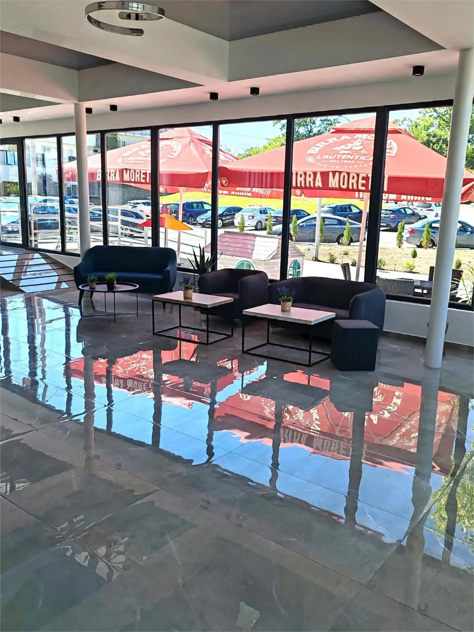 Lobby or reception in Hotel Gloria