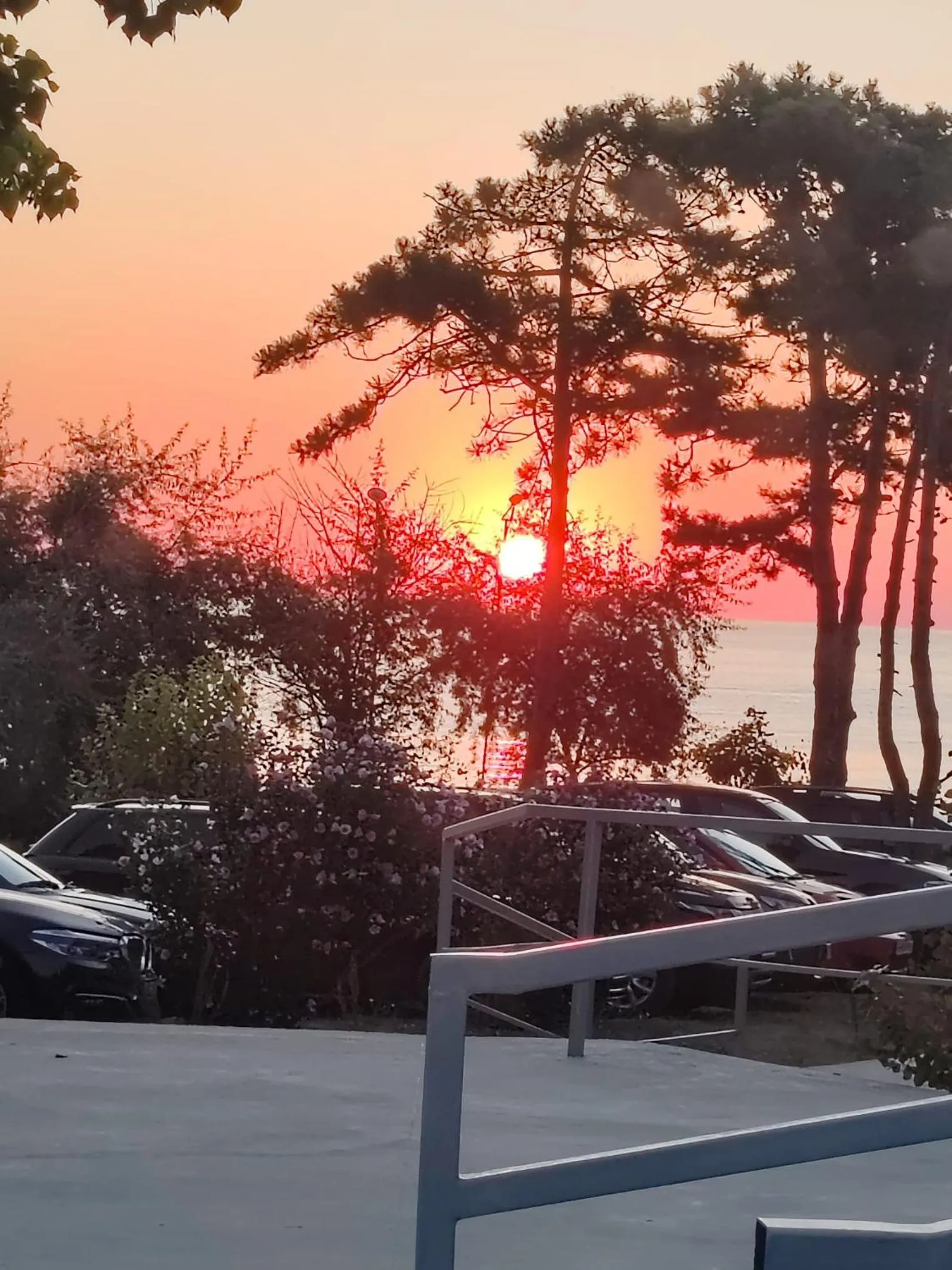 Sunrise in Hotel Gloria