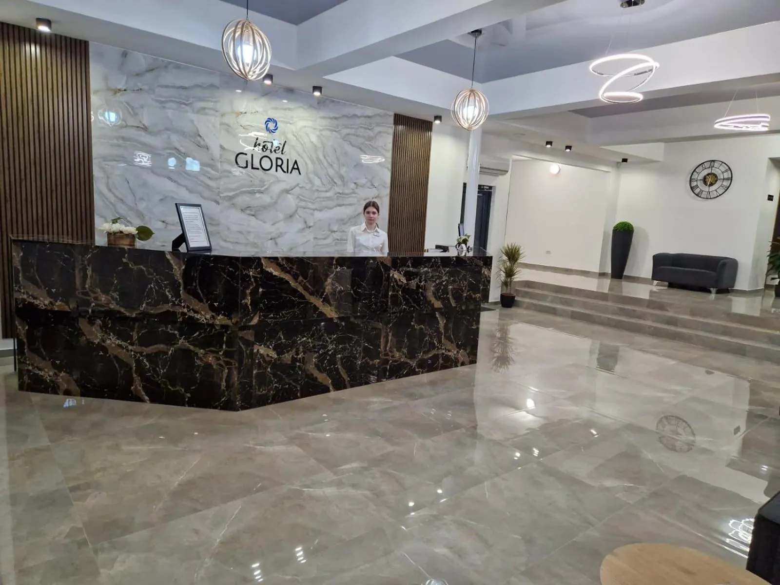 Lobby or reception in Hotel Gloria