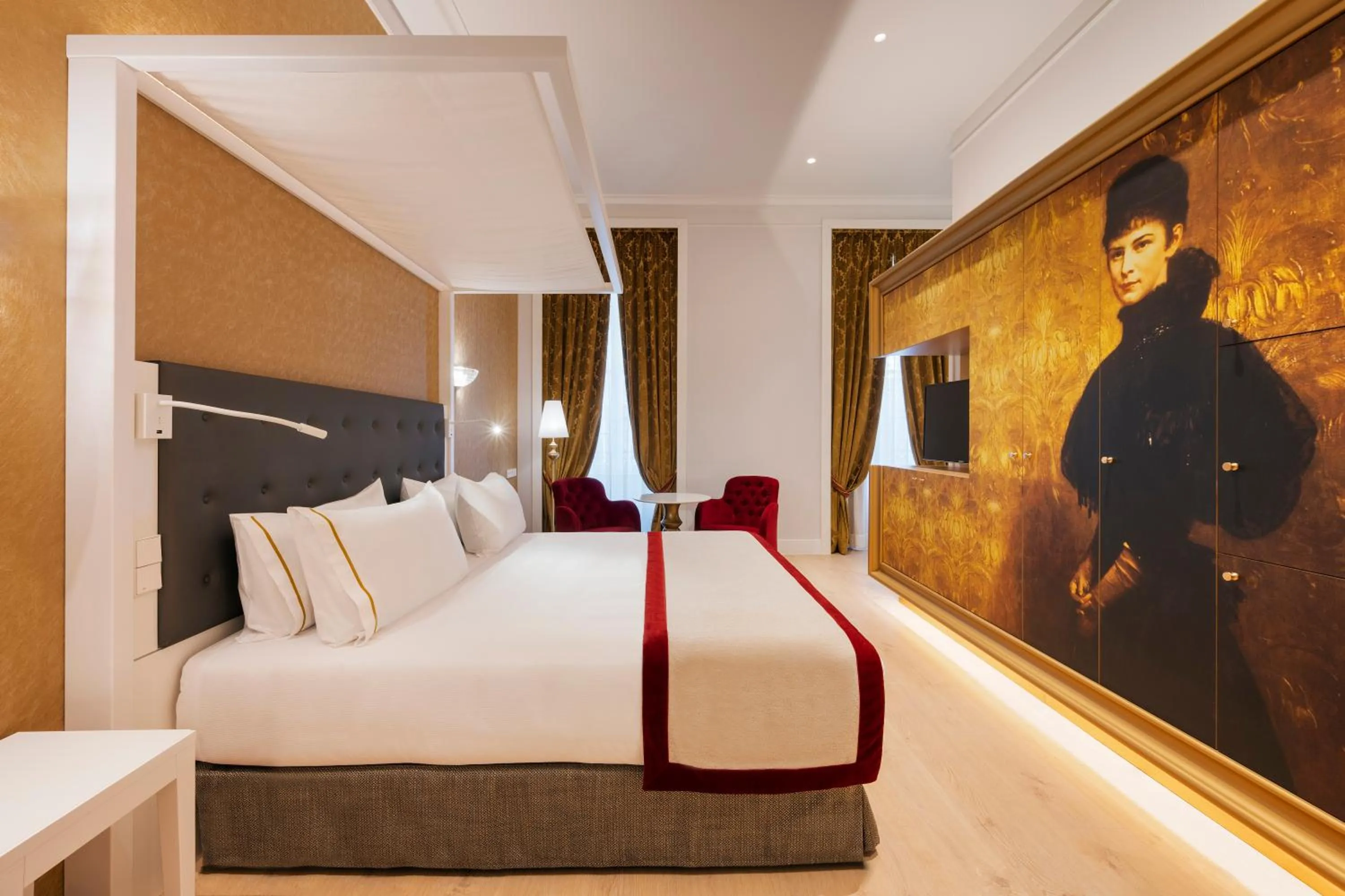 Bed in Áurea Ana Palace by Eurostars Hotel Company