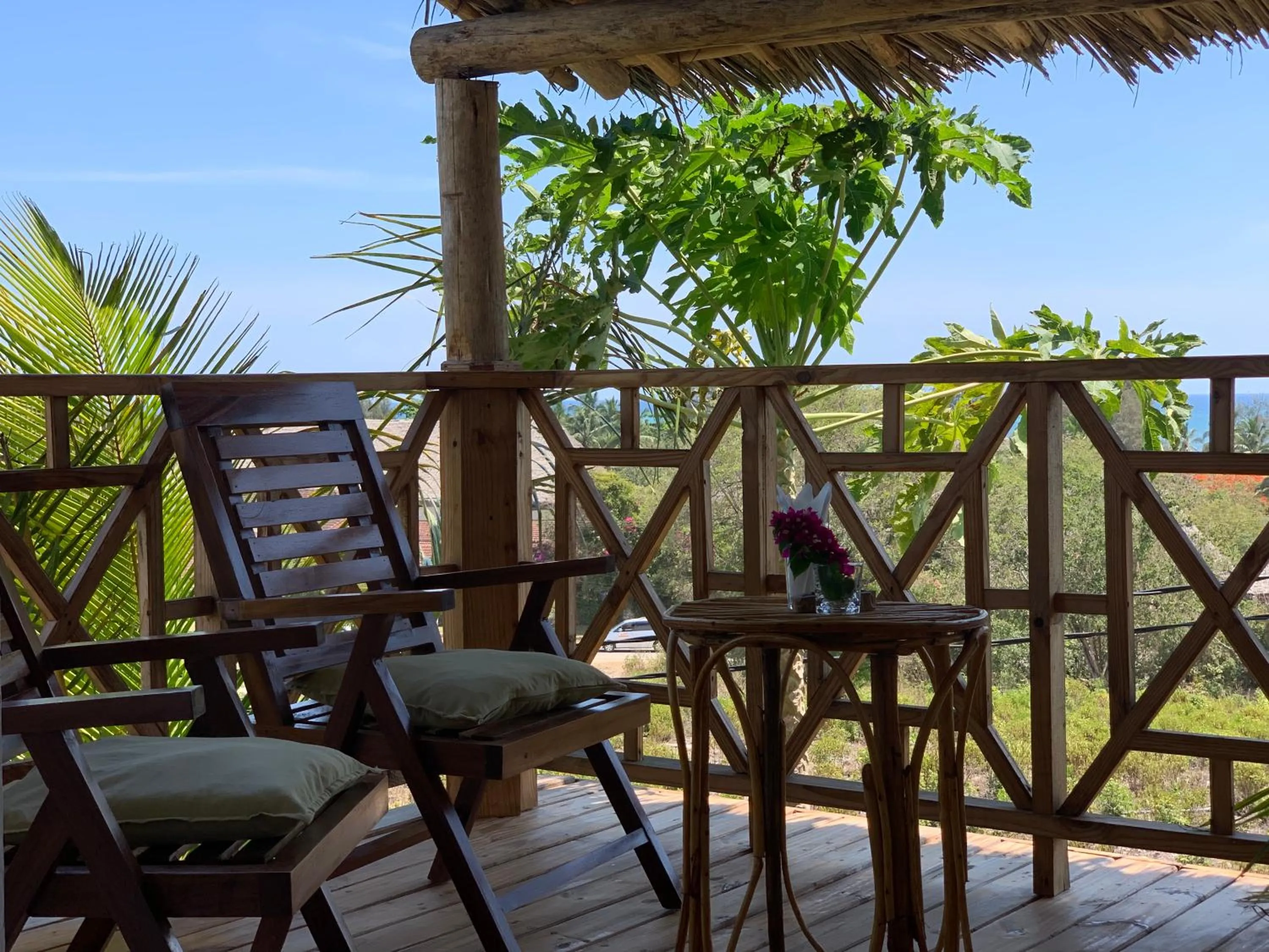 Balcony/Terrace in Zanzibar Tropical Sunset Boutique Hotel - Adults Only