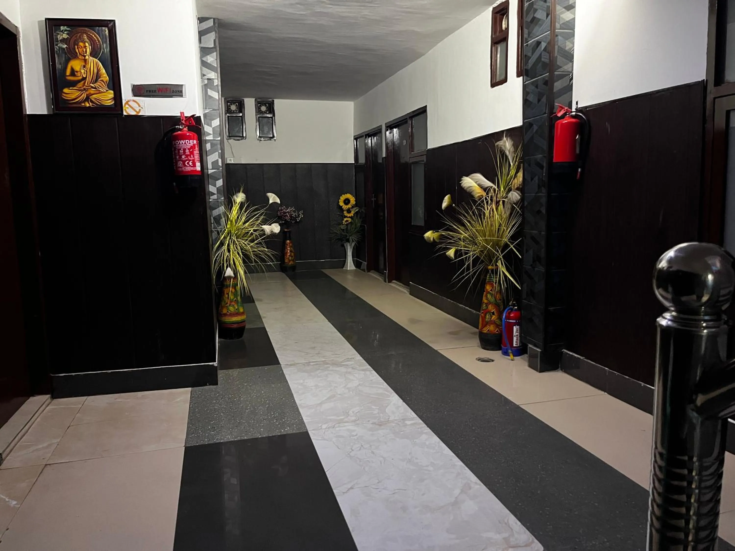 Lobby or reception in Hotel Green