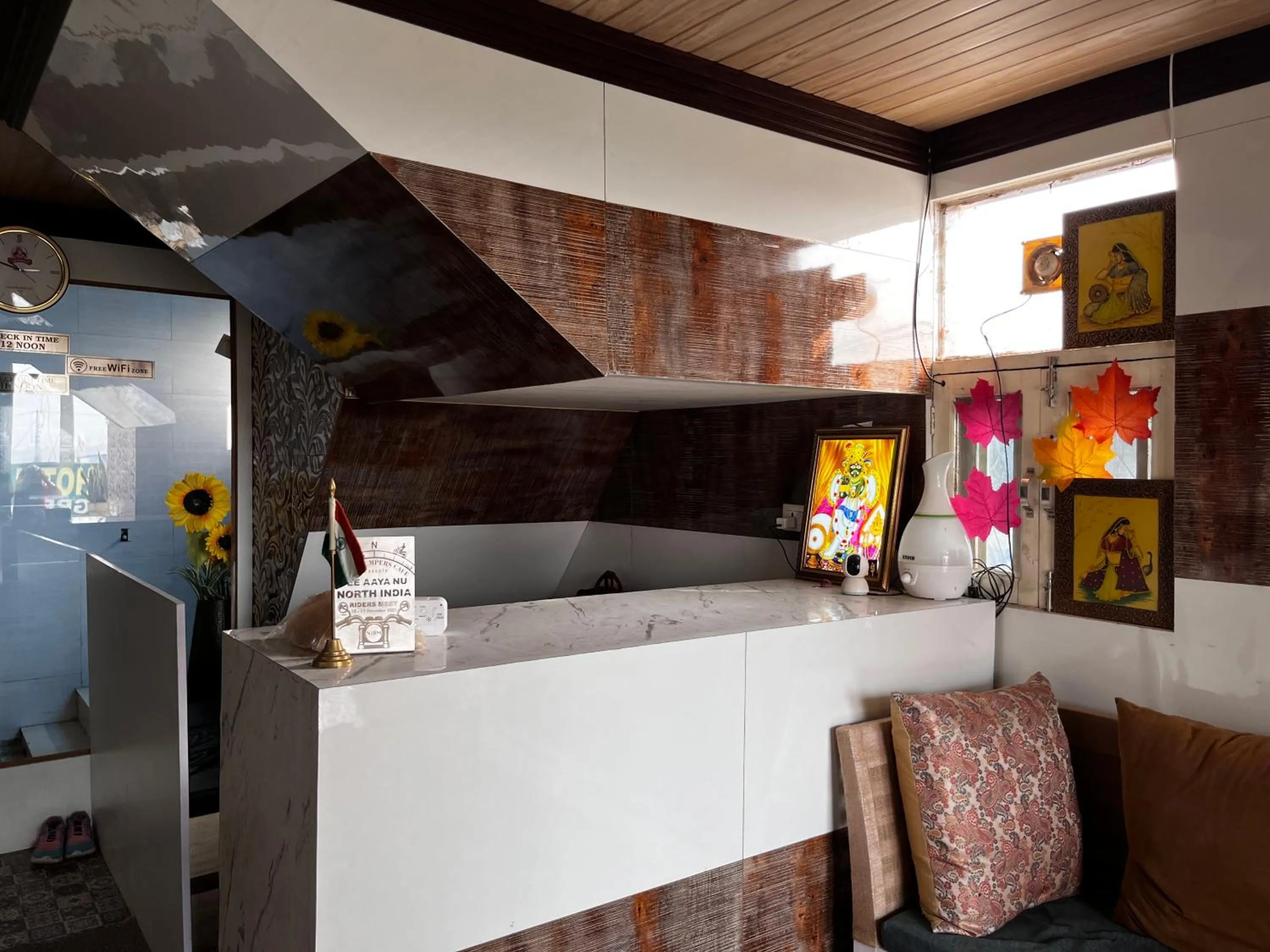 Lobby or reception in Hotel Green